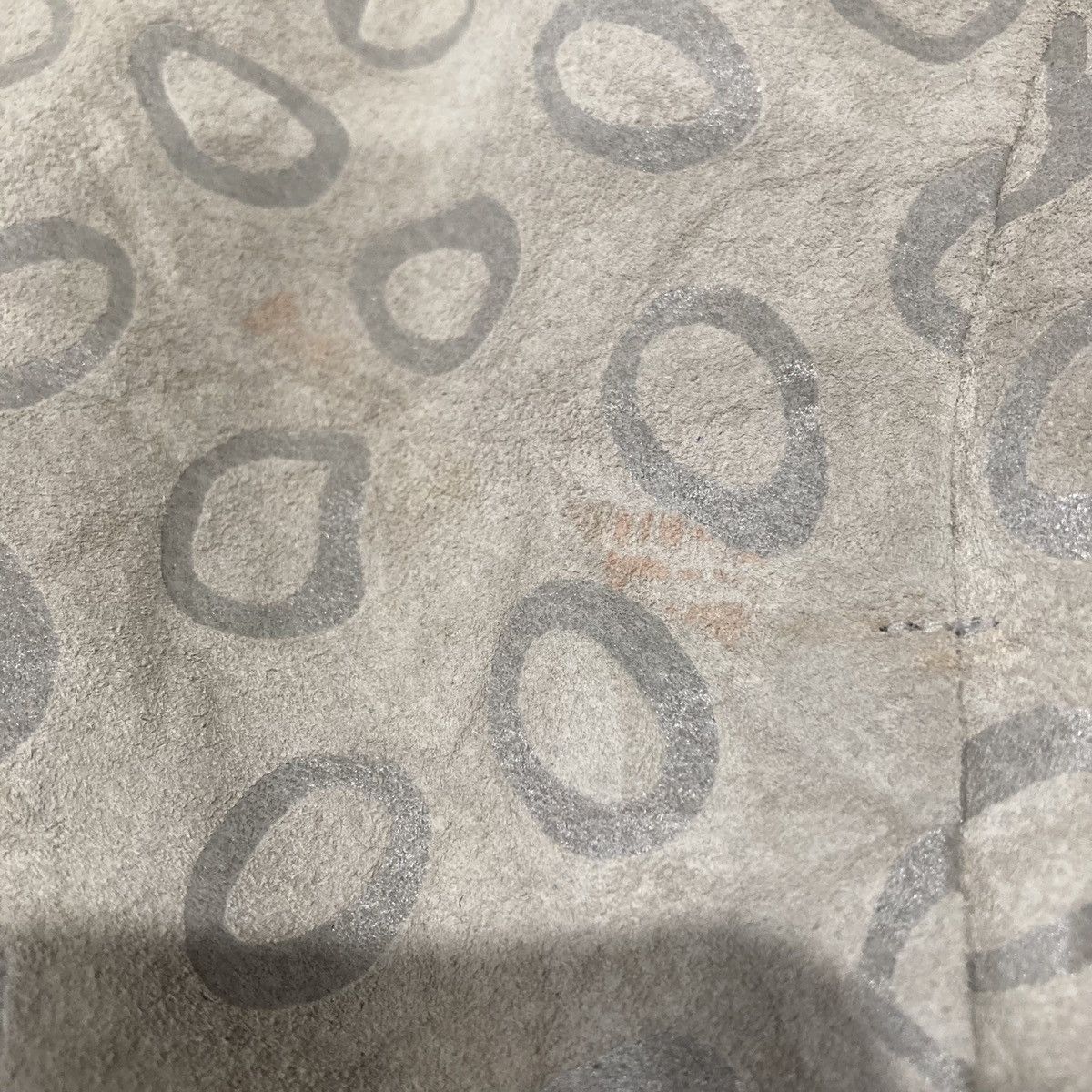 Japanese Brand 2000s Runway Sexy Grunge Pig Suede Top Y2K Archive Size S / US 4 / IT 40 - 15 Thumbnail