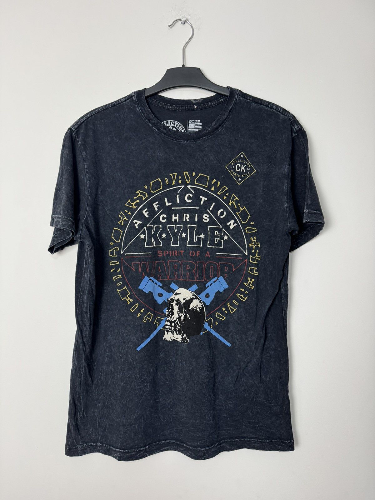 Affliction Affliction punk Avantgarde tee “live fast” Y2K grunge Size US M / EU 48-50 / 2 - 1 Thumbnail