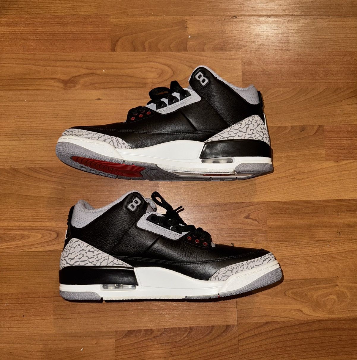 Nike Air Jordan Black Cement 3 “2024” Size US 11 / EU 44 - 2 Thumbnail