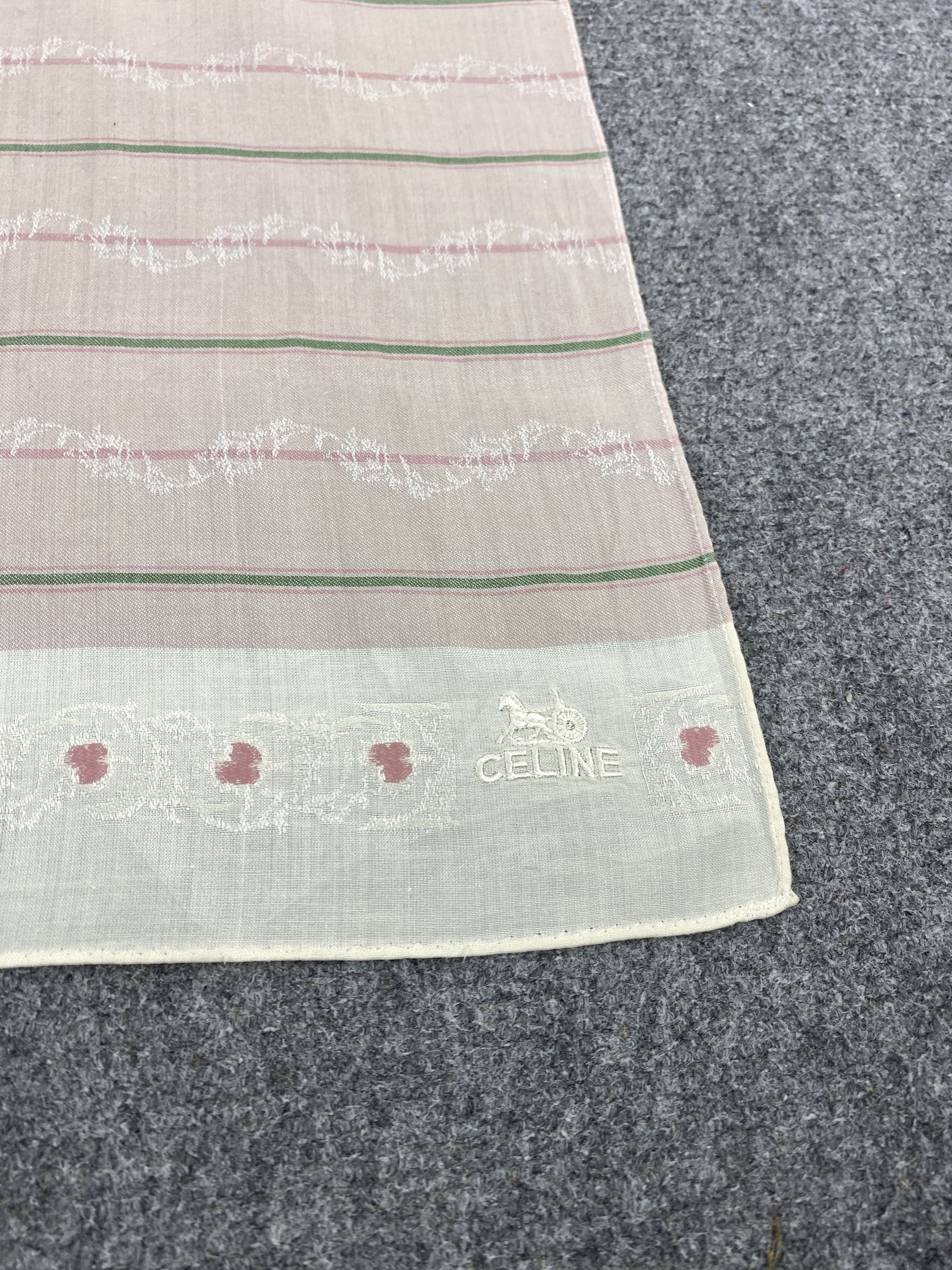 Celine Vintage Celine Handkerchief / Neckerchief KT0303 Size ONE SIZE - 5 Thumbnail