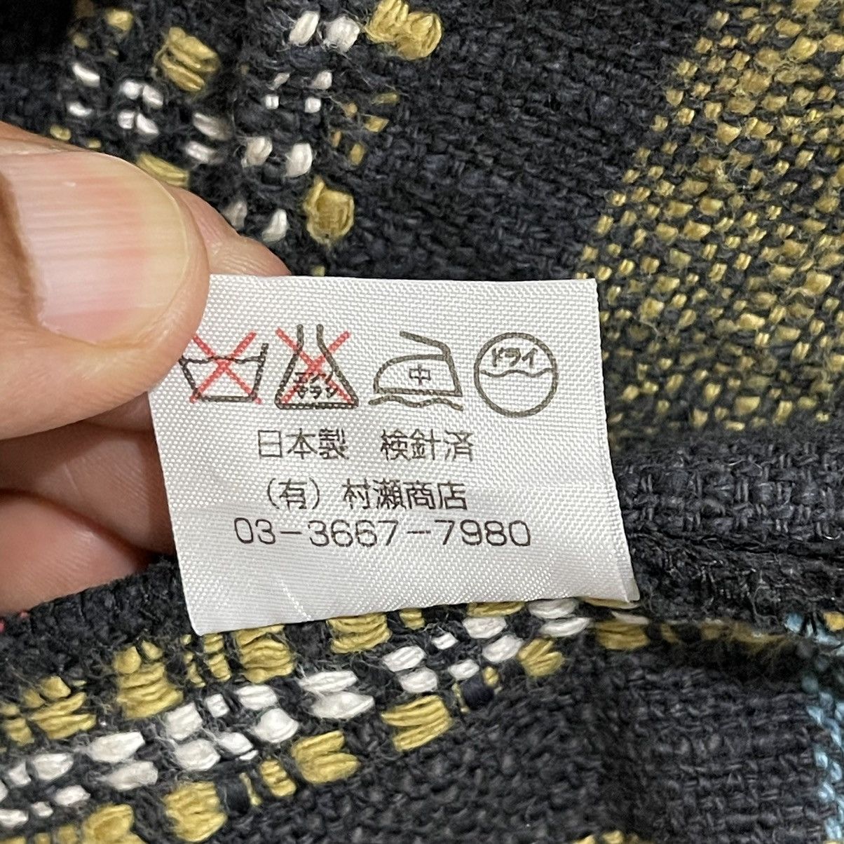 Indigo × Japanese Brand × Vintage Rare Vintage Japanese Boro Shashiko Single Button Jacket Size US M / EU 48-50 / 2 - 17 Thumbnail