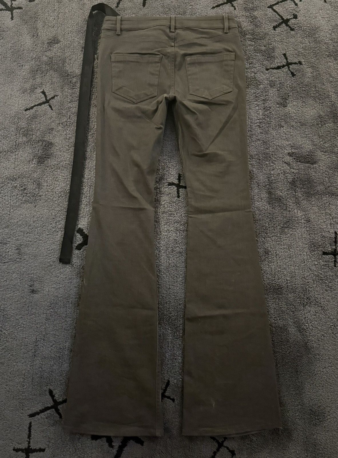 Rick Owens Tyrone dark dust sample bootcuts Size US 31 - 3 Thumbnail