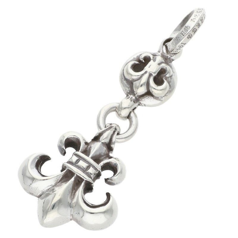 Chrome Hearts Chrome Hearts Silver Necklace with Fleur Charm Size ONE SIZE - 2 Thumbnail