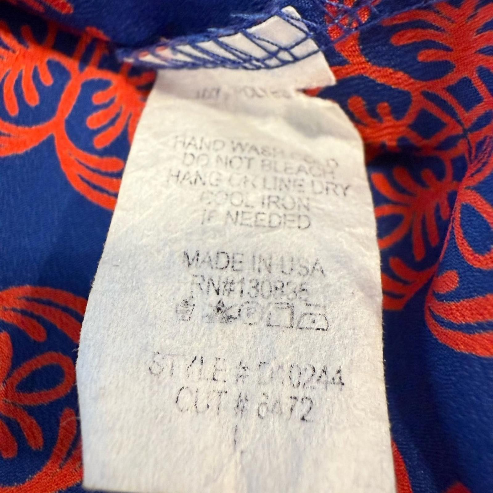 Other Karlie midi sheath dress vibrant blue & pinkish orange SZ LG Size L / US 10 / IT 46 - 7 Thumbnail