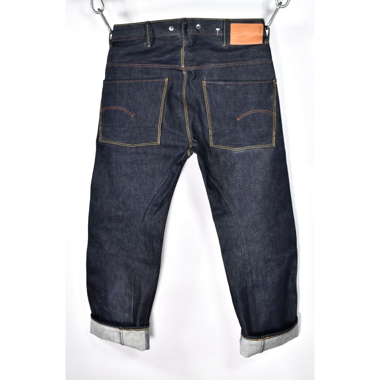 G-Star G-Star Stormer 3D Loose RL Denim Jeans RL 18Oz Rigid Raw W34 L32 Mens Regular Blue 100% Cotton Straight Vintage No Size US 34 / EU 50 - 2 Thumbnail