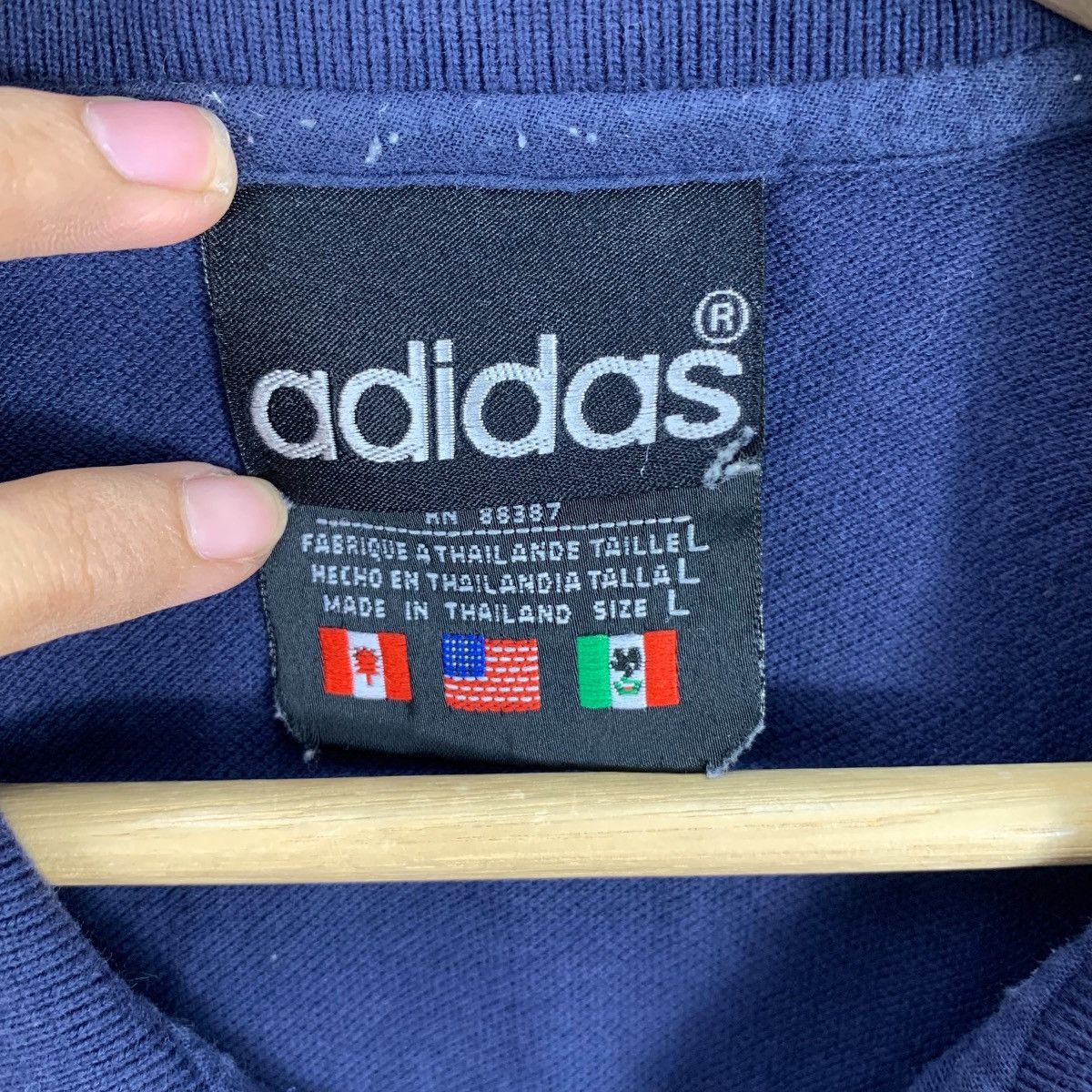 Adidas Vintage 90’ ADIDAS ORIGINALS TREFOIL Natural Faded Tee Shirt Size US L / EU 52-54 / 3 - 7 Thumbnail