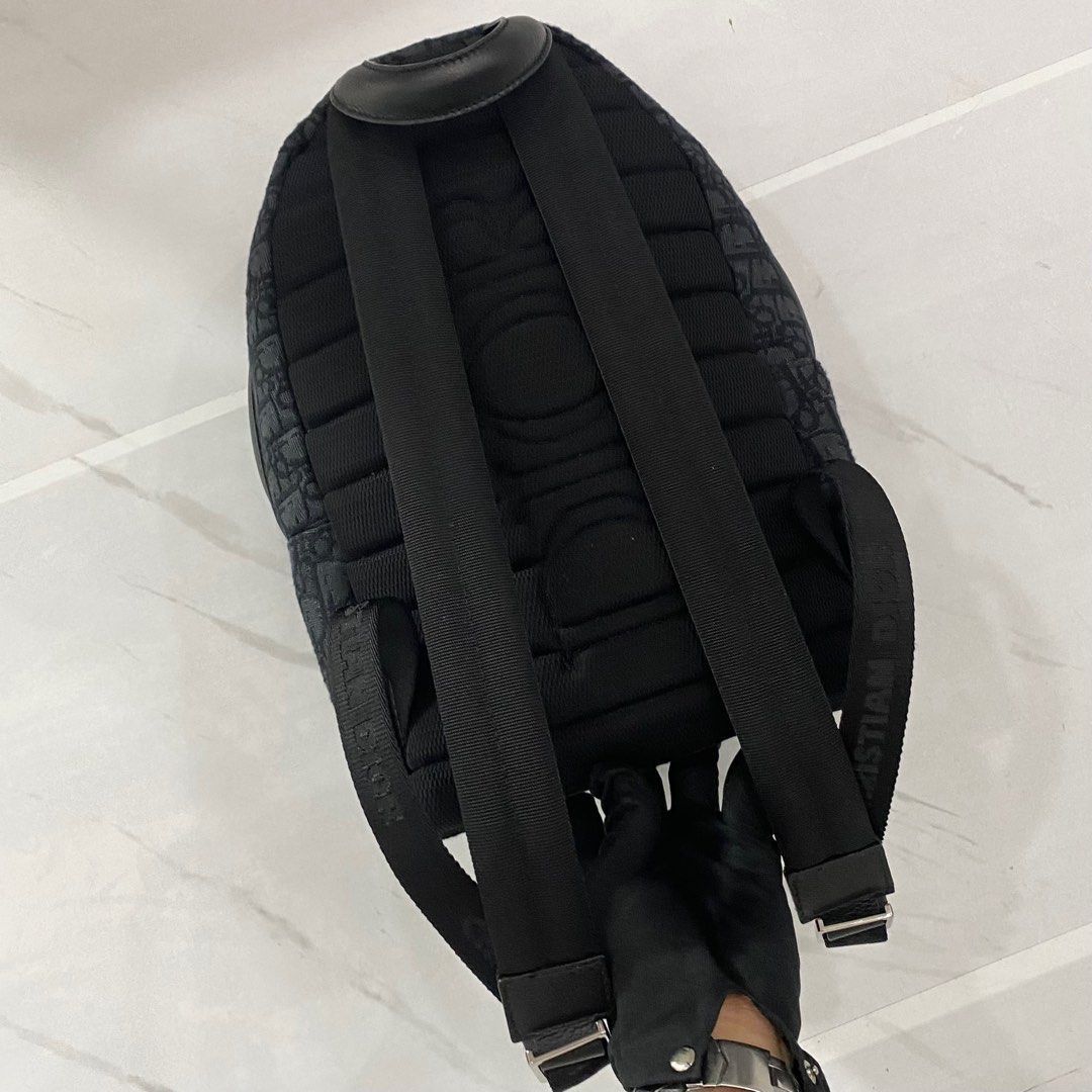 Dior Dior Rider Backpack Oblique Jacquard Size ONE SIZE - 3 Thumbnail