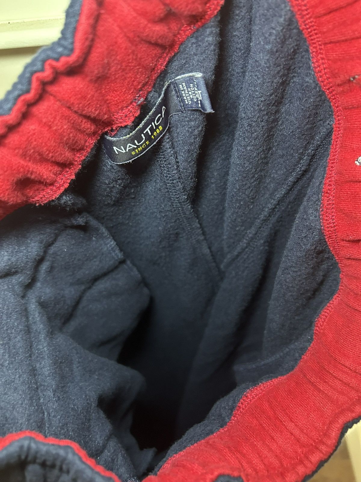 Nautica Vintage Nautica thick warm baggy straight leg sweatpants Size US 36 / EU 52 - 9 Thumbnail