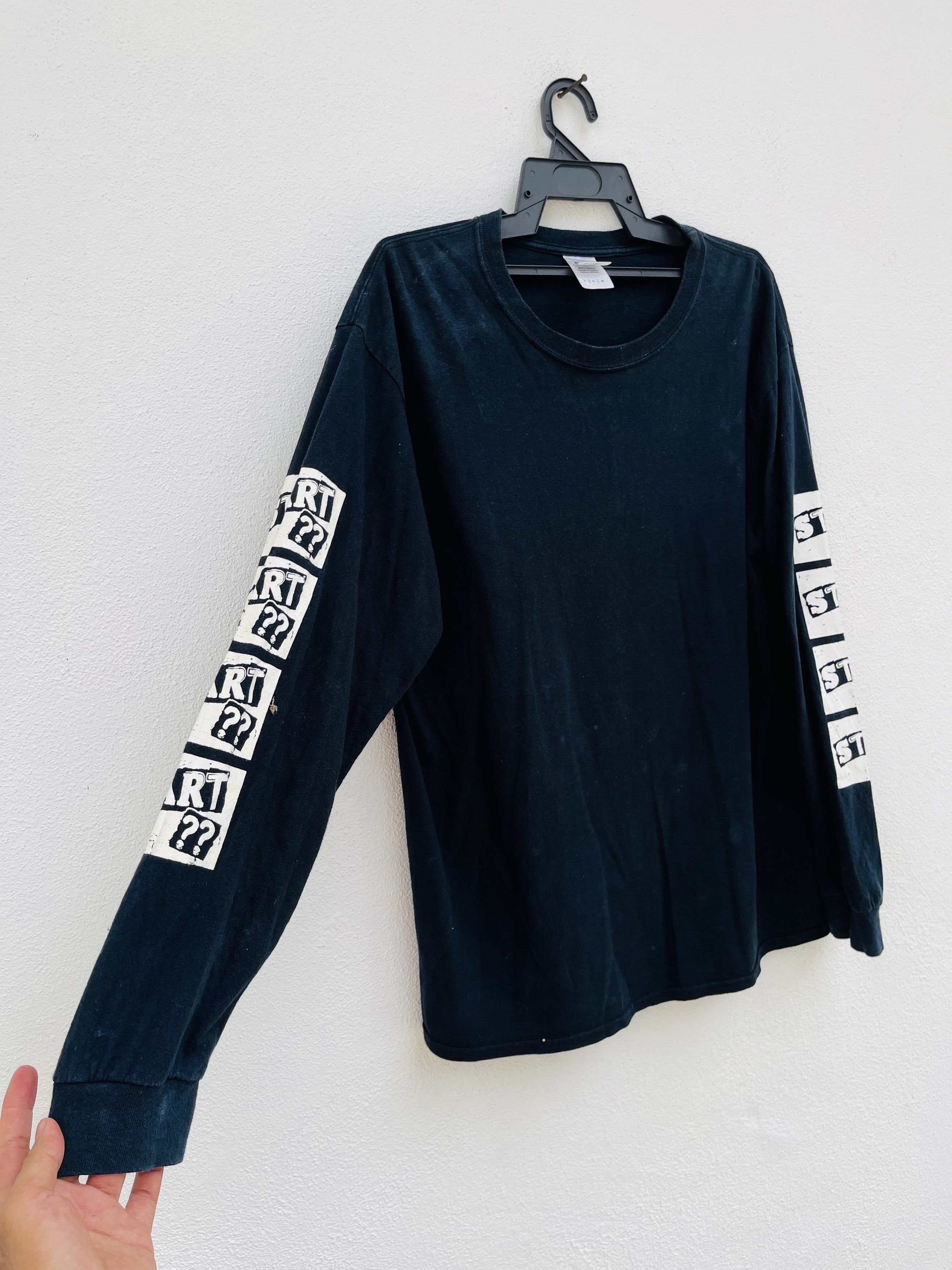 Japanese Brand × Vintage Vintage Start Stop Full Sleeve Streetwear Fashion Style Size US L / EU 52-54 / 3 - 4 Thumbnail