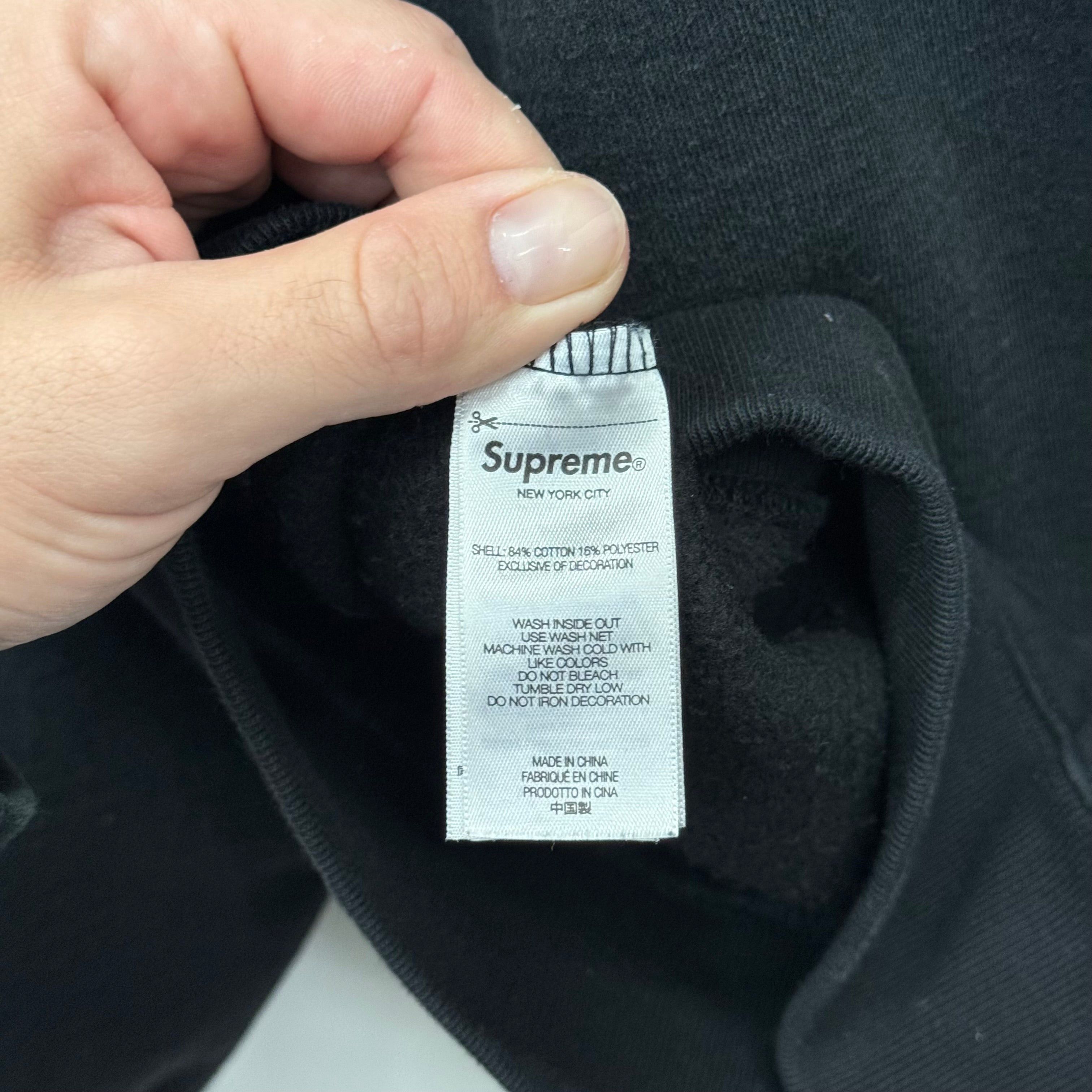Supreme Supreme Exorcist Hoodie - Size XL Black Print Size US XL / EU 56 / 4 - 7 Thumbnail