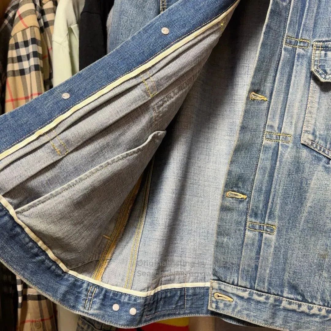 Visvim Visvim Men's Social Sculpture Denim Jacket. Size US L / EU 52-54 / 3 - 5 Thumbnail