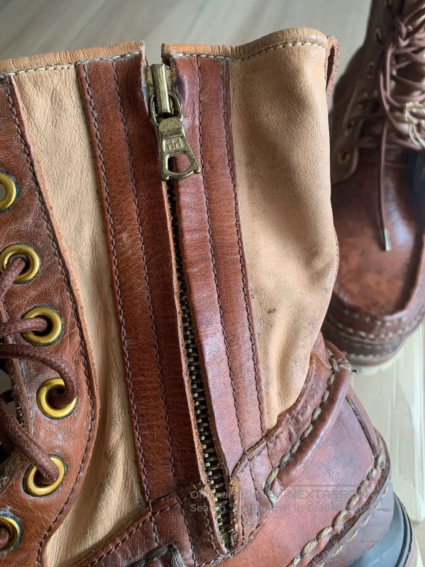 Visvim visvim grizzly boots vintage brown leather footwear. Size US 10.5 / EU 43-44 - 3 Thumbnail