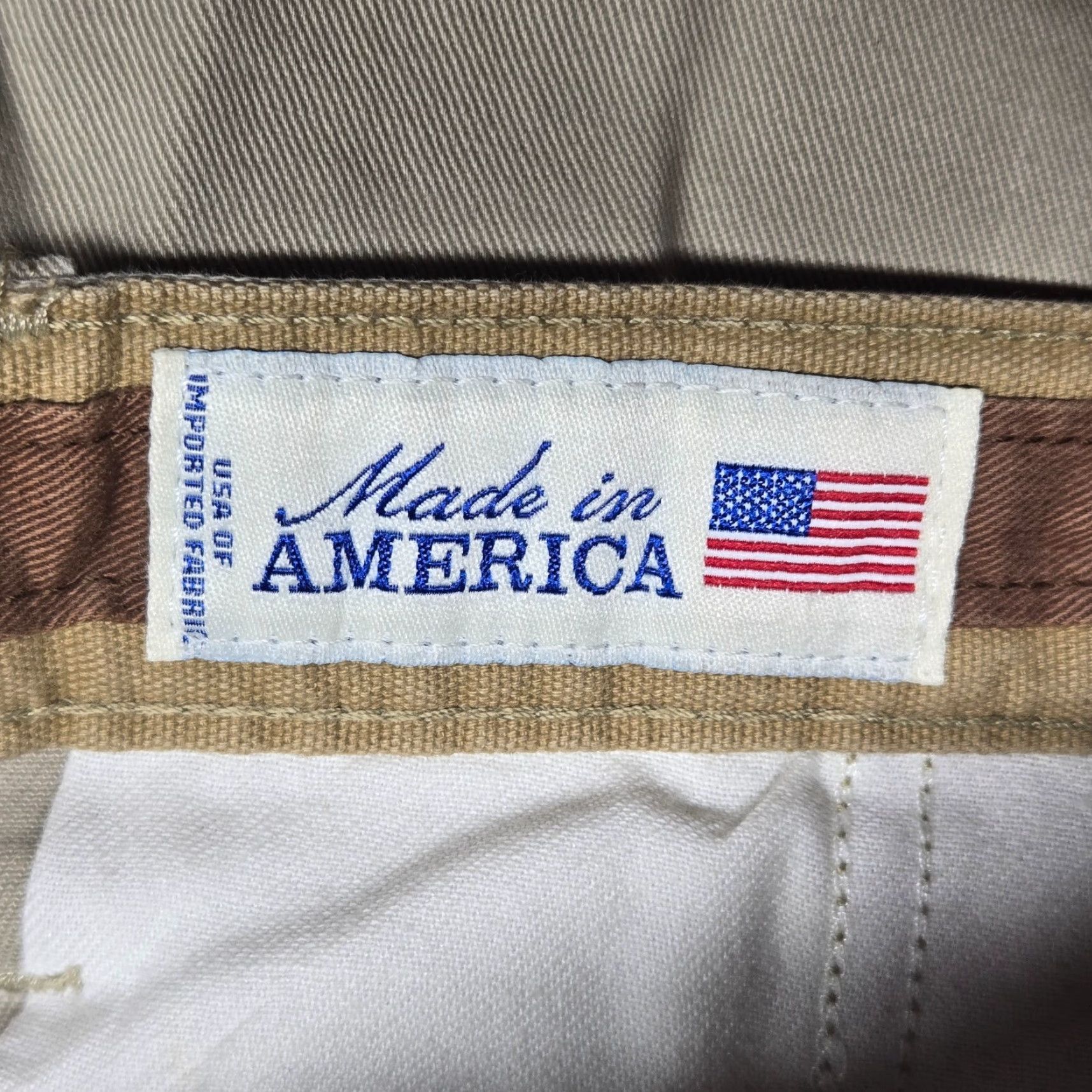 Orvis Orvis Flat Front Khaki Pants Tan Beige Adult Men's Size 38 X 30 Size US 38 / EU 54 - 5 Thumbnail