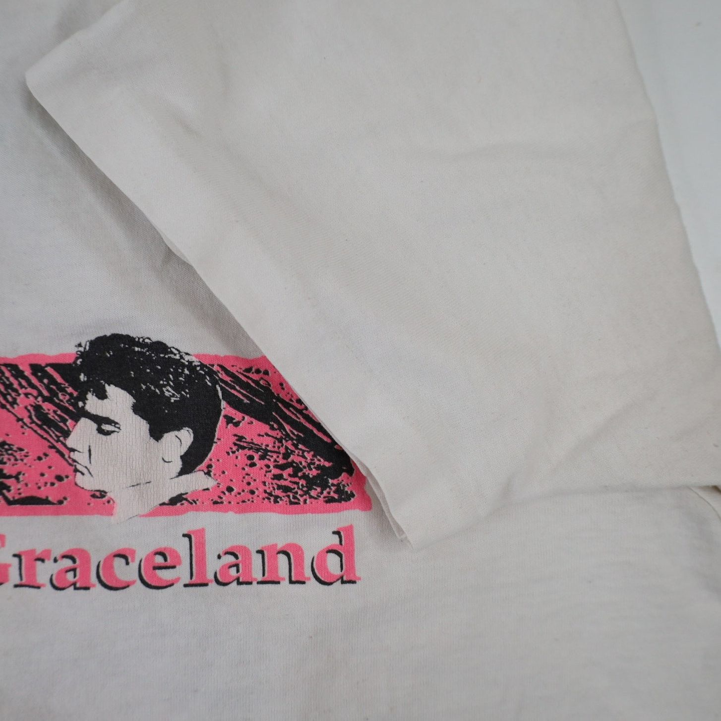 Band Tees × Vintage VTG 90s Elvis Presley The King Graceland Art Graphic T Shirt Size US XL / EU 56 / 4 - 8 Thumbnail