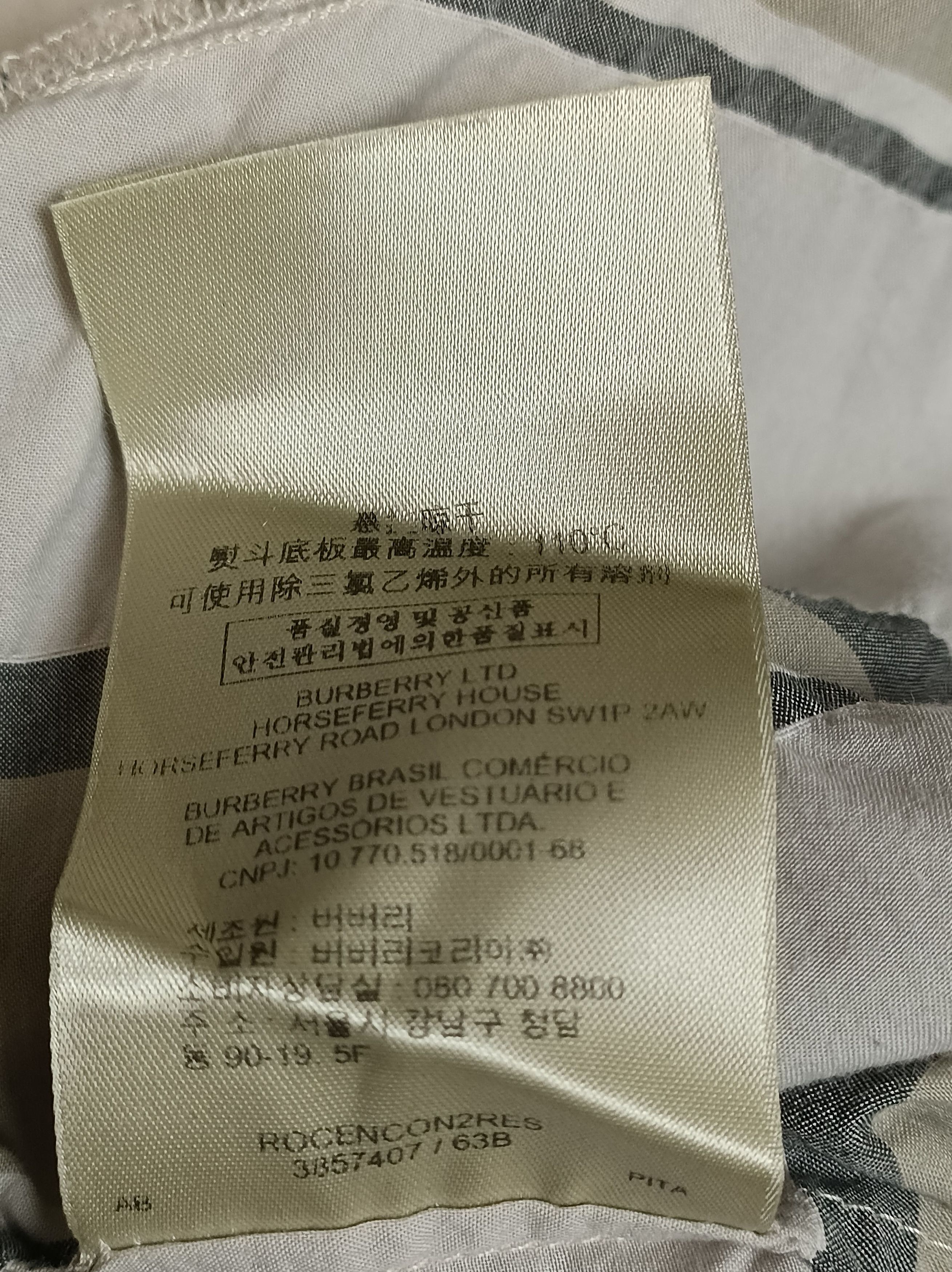 Burberry Burberry Brit Kristie Dress Nova Check Plaid Beige Grey US12 Size L / US 10 / IT 46 - 19 Thumbnail
