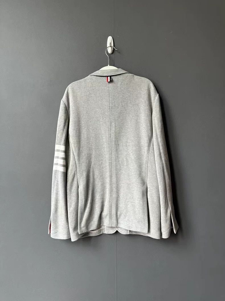 Thom Browne Thom Browne size1 Grey dress with a white collar Size 40S - 2 Thumbnail