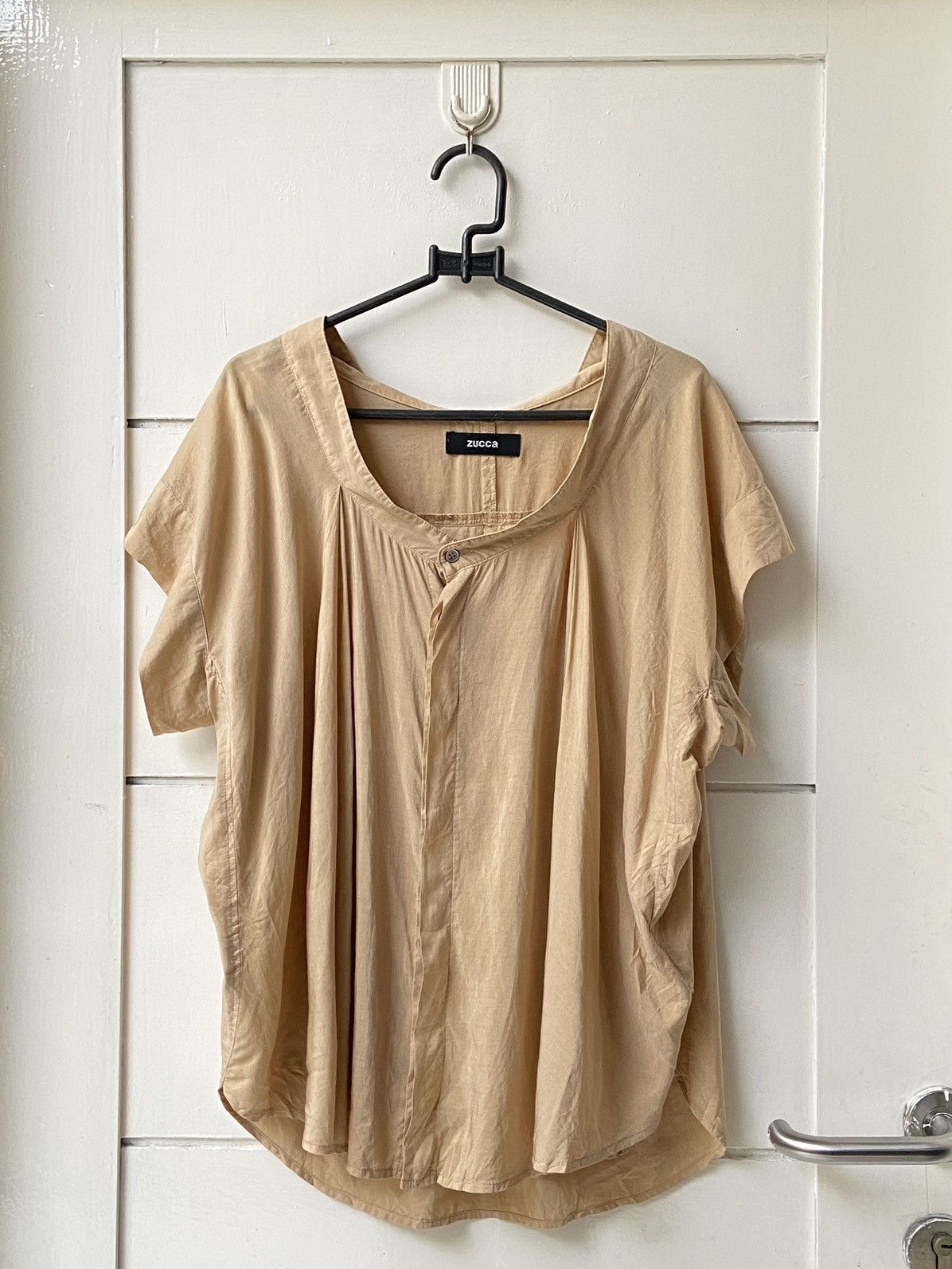 Zucca ZUCCA Brown Blouse Size L / US 10 / IT 46 - 10 Thumbnail