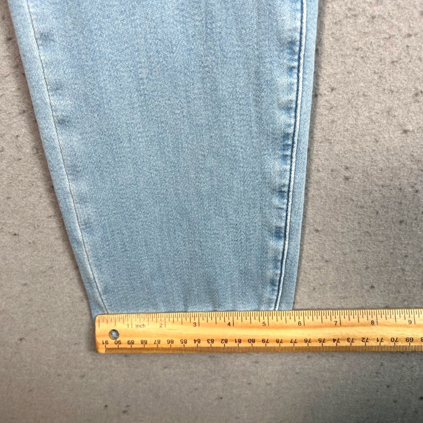 Uniqlo Uniqlo Jeans Womens Slim Skinny High-Waisted Light Wash 29in 28in Inseam Size M Blue Cotton Blend Denim 5-Pocket Size 32" / US 10 / IT 46 - 7 Thumbnail