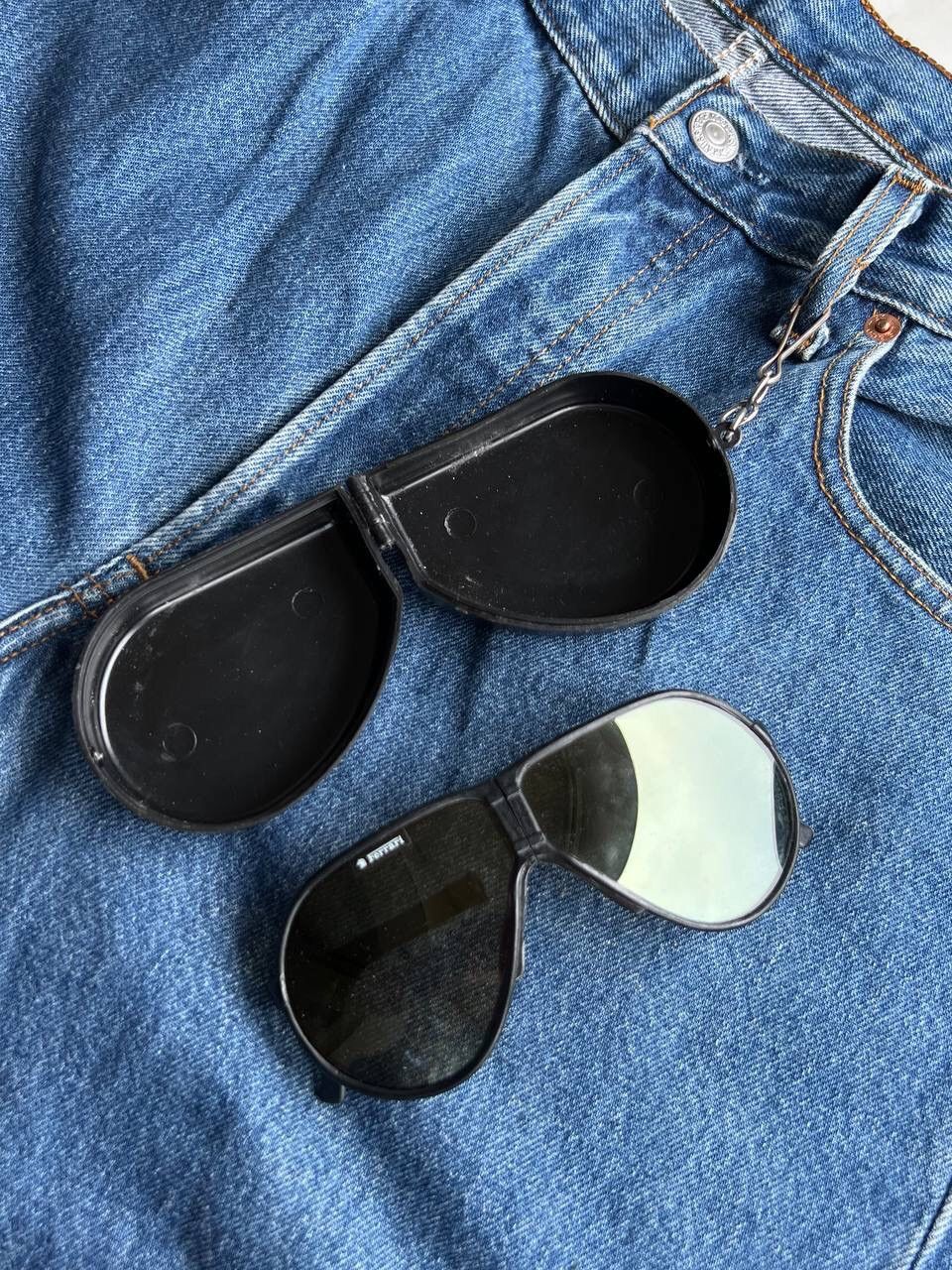 Ferrari × Vintage Rare Retro Racing Ferrari Transformer vintage sunglasses 80s Size ONE SIZE - 2 Thumbnail