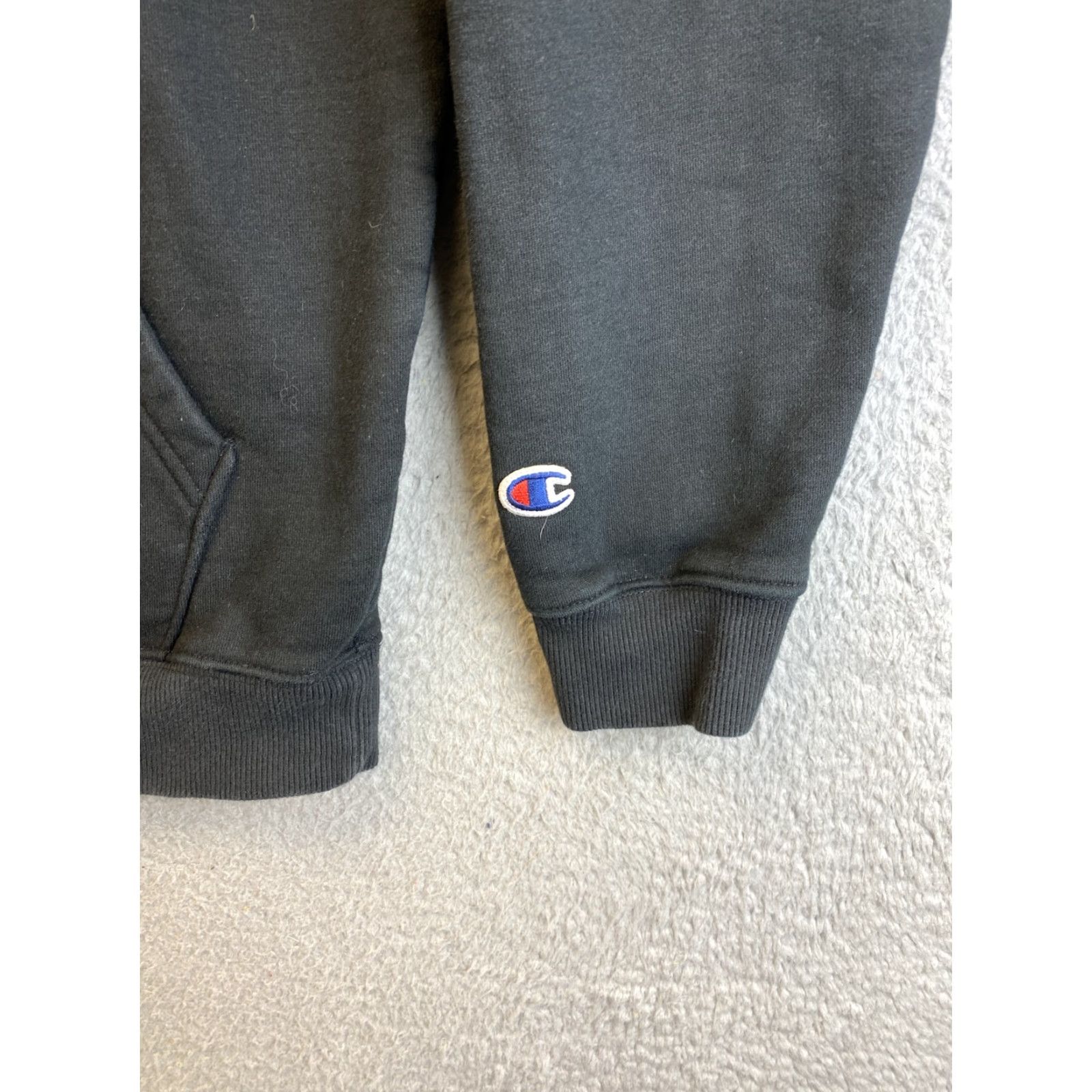 Champion Champion S Black Big Logo Pullover Hoodie Size Small /36-55 Sweatshirt Size US S / EU 44-46 / 1 - 3 Thumbnail