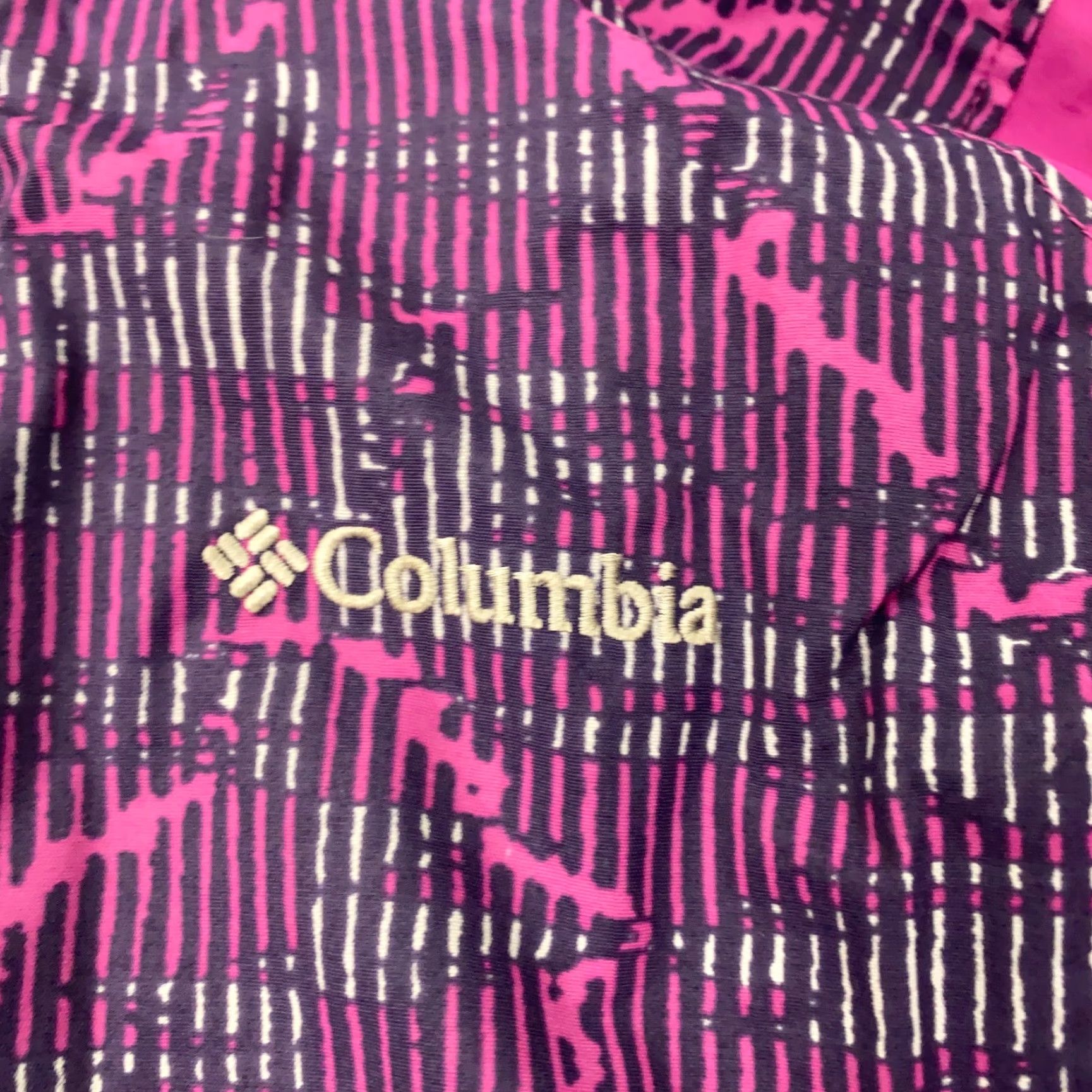 Rains Columbia Jacket Womens M Purple Windbreaker 3-in-1 Zip Hooded Water Resistant Pockets Removable Lining Ski Weathergear Full Zip Size M / US 6-8 / IT 42-44 - 2 Thumbnail
