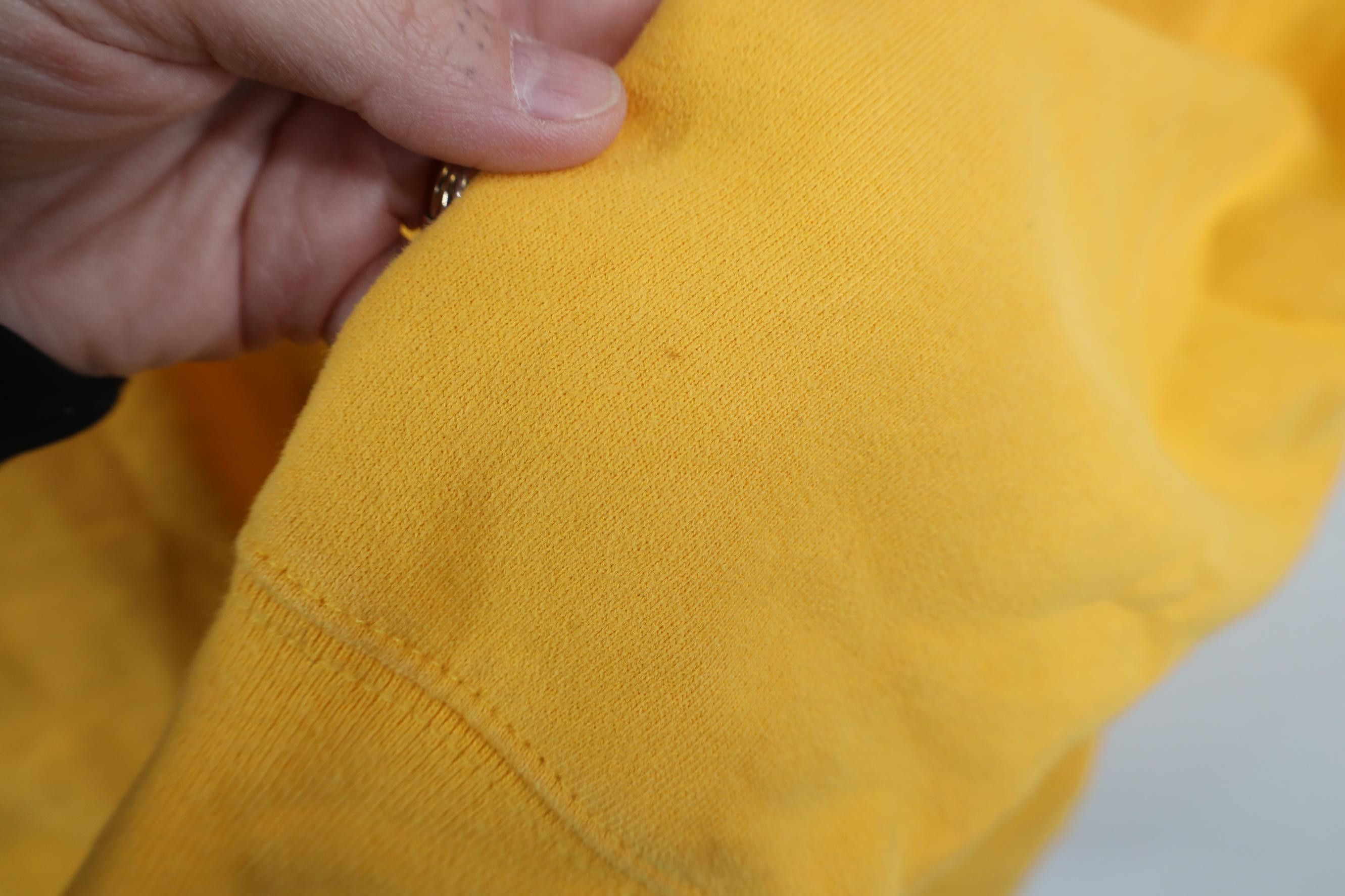 The North Face Vintage Y2K The North Face Big Logo Hoodie Sweatshirt Yellow Size US XL / EU 56 / 4 - 13 Thumbnail