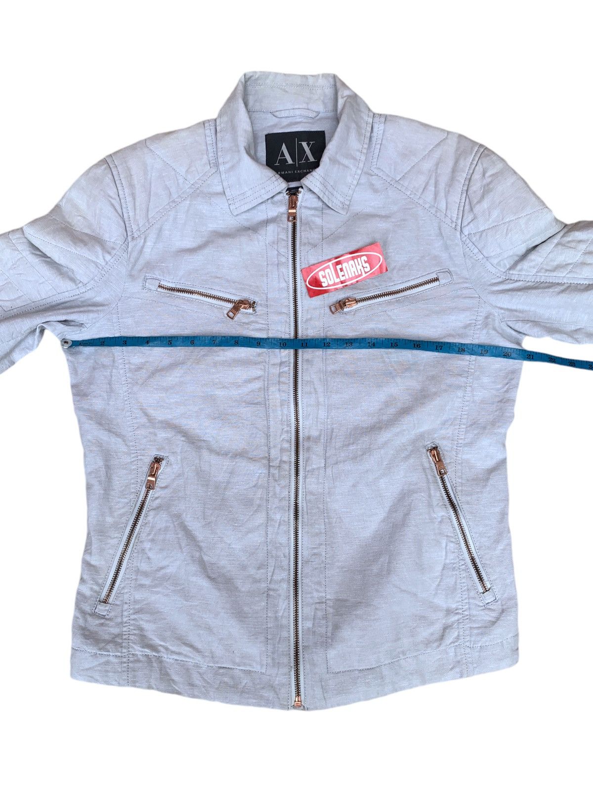 Armani Exchange × Designer Armani exchange ss 2013 biker jacket Size US S / EU 44-46 / 1 - 6 Thumbnail