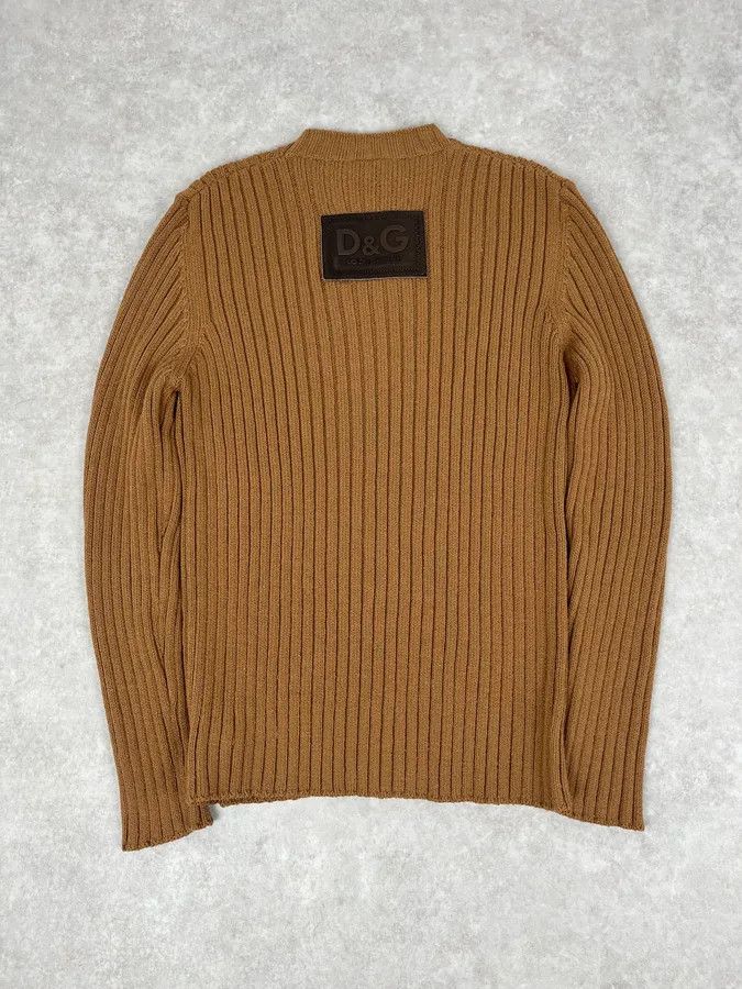 Dolce & Gabbana 2000s Dolce & Gabbana Brown Wool Sweater Size US M / EU 48-50 / 2 - 6 Thumbnail