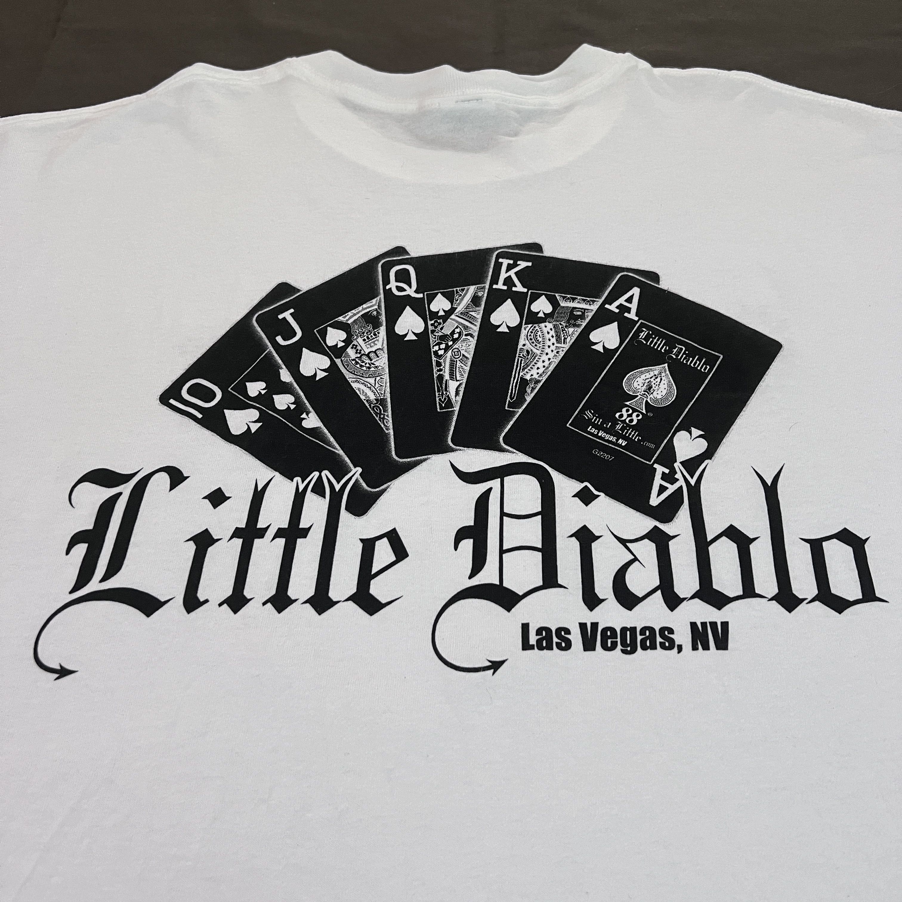Vintage Little Diablo Strippers Las Vegas Promo Tee 2XL