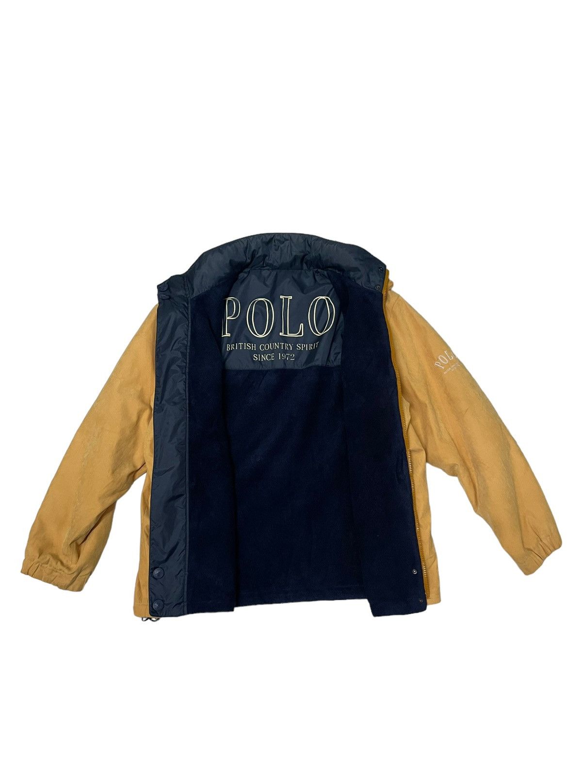 Vintage POLO BIG LOGO REVERSIBLE JACKET Size US L / EU 52-54 / 3 - 1 Thumbnail