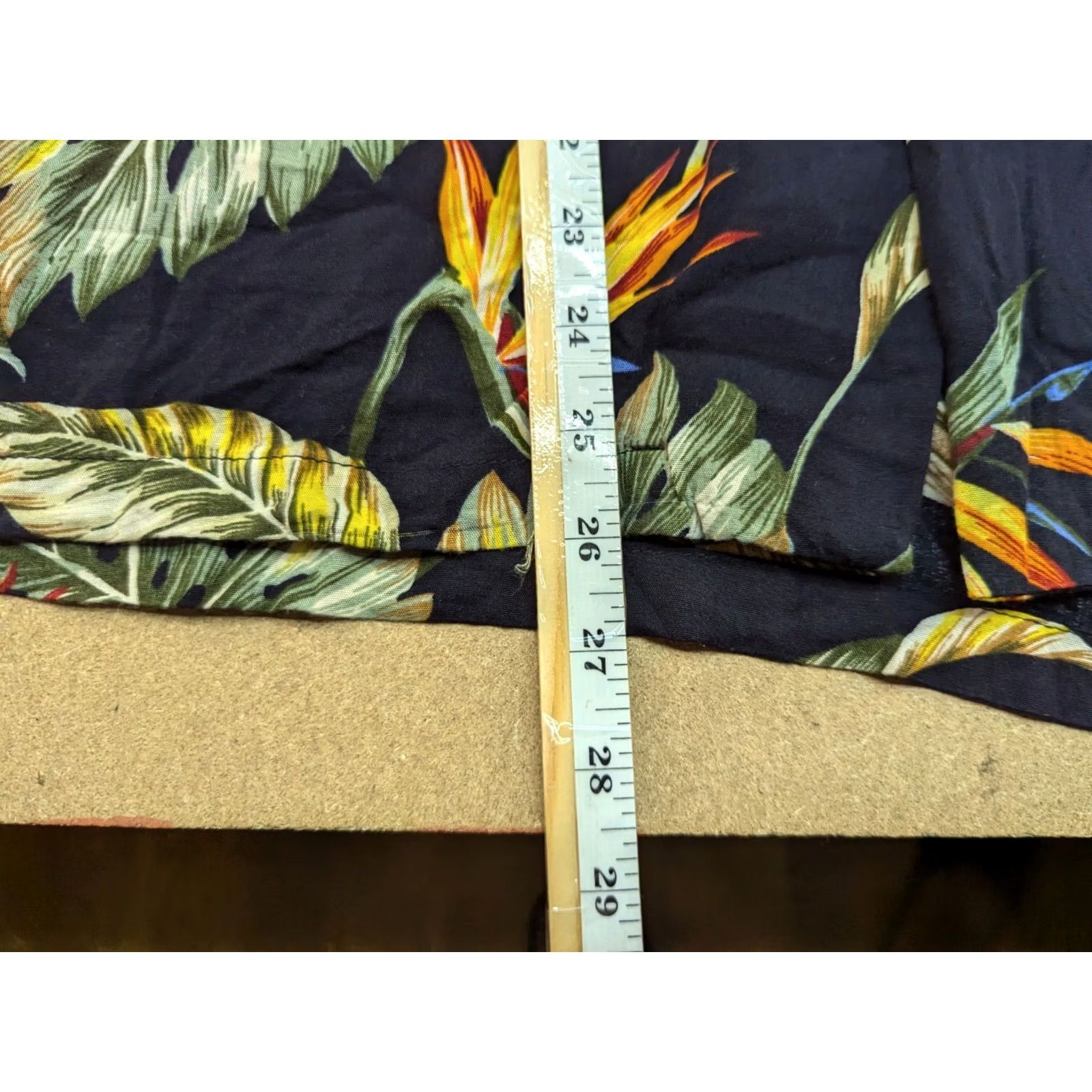 Gloverall Karmakula Mens Hawaiian Shirt Size 1 Floral Leaf All Over Print AOP Short Sleeve Shirt Mens Yellow Hawaiian 90s Theme Size US XS / EU 42 / 0 - 4 Thumbnail
