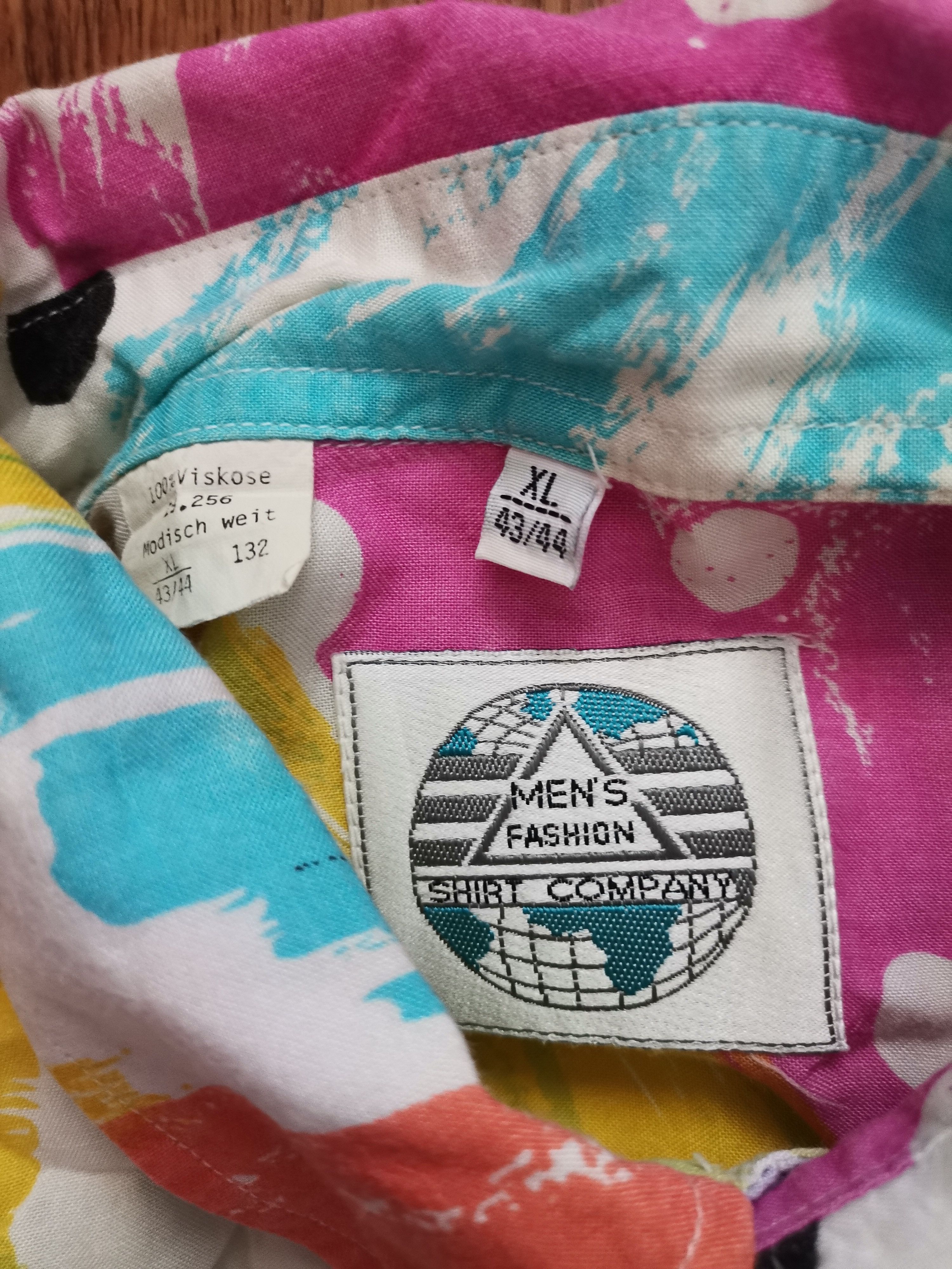 Vintage Vintage Shirt Company Abstract Shirt Size US XL / EU 56 / 4 - 3 Thumbnail