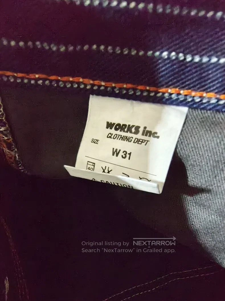 Iron Heart Iron Heart Dyed striped workwear Size US 31 - 5 Thumbnail