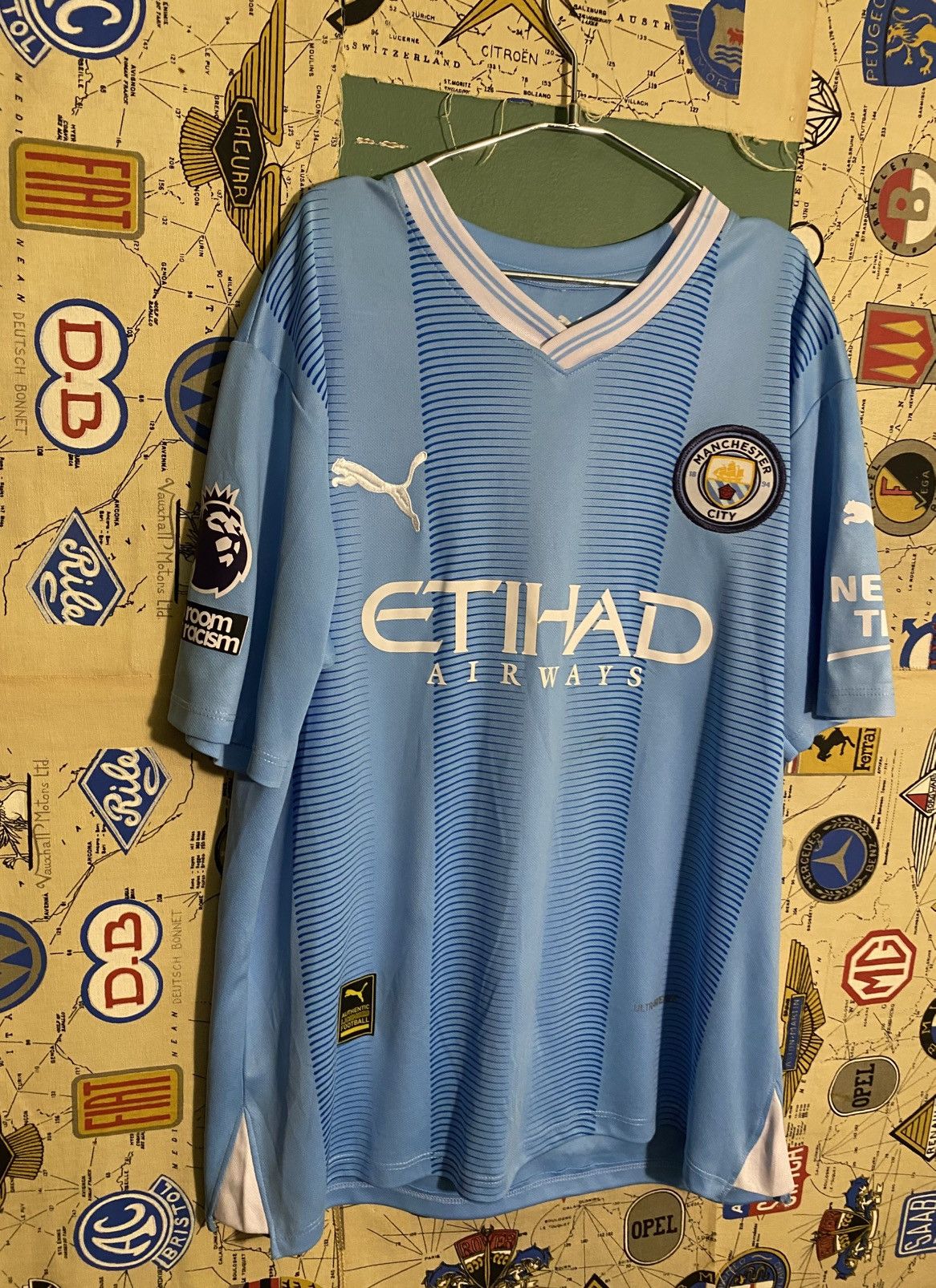 Puma Puma Manchester City Haaland #9 Home Jersey Size US L / EU 52-54 / 3 - 1 Thumbnail
