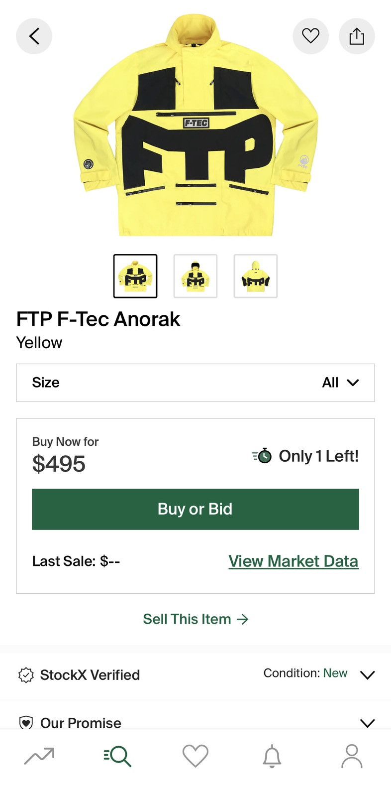 Fuck The Population FTP f Tec anorak Size US M / EU 48-50 / 2 - 4 Thumbnail