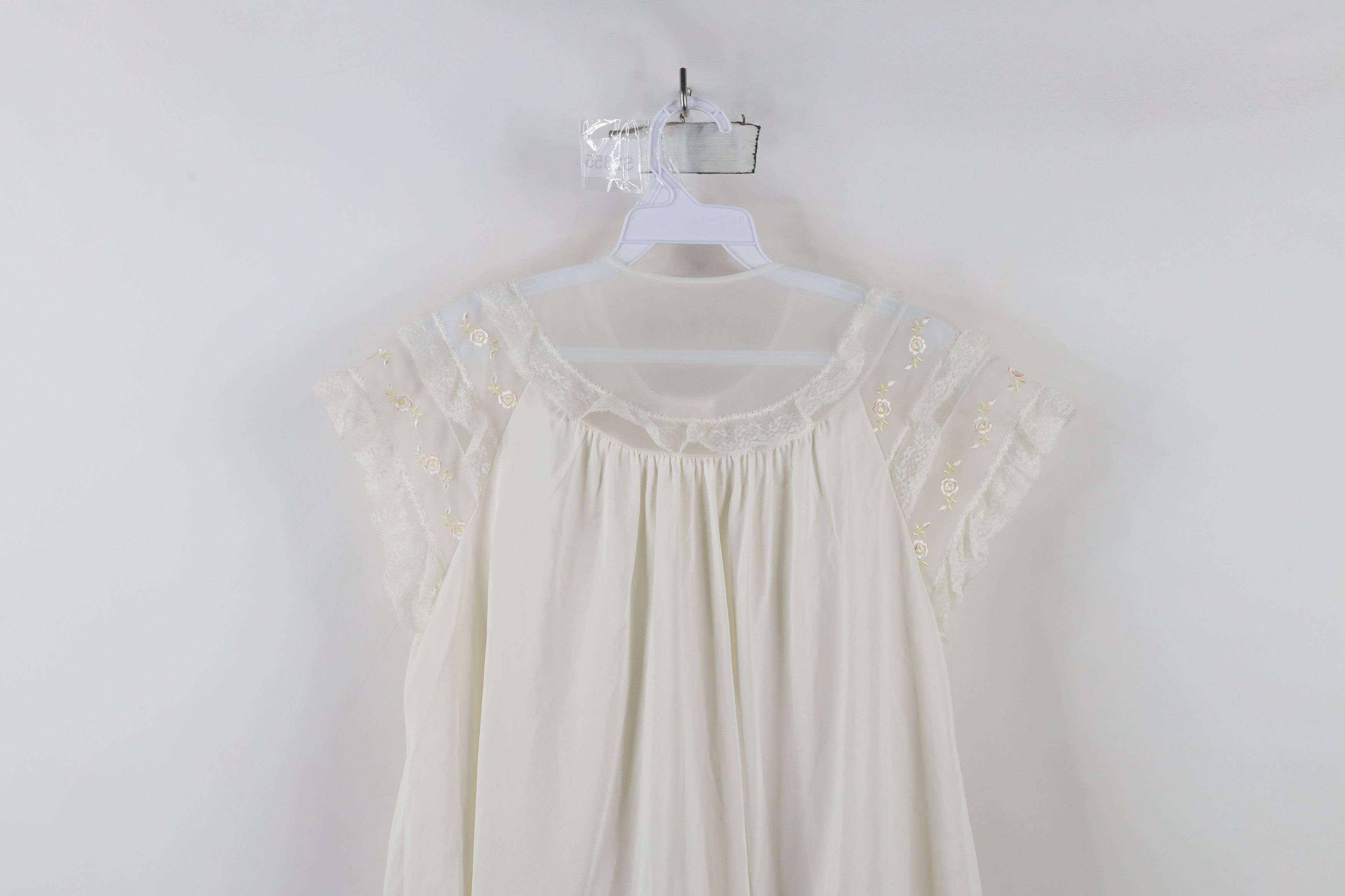Vintage Vintage 80s 90s Babydoll Fairy Flower Night Gown Dress USA Size S / US 4 / IT 40 - 12 Thumbnail