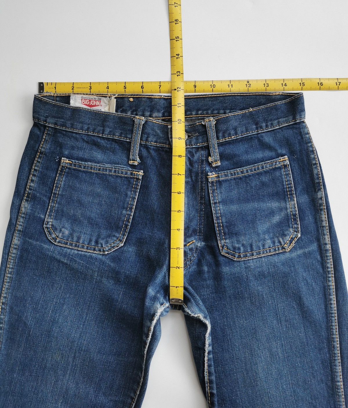Big John Vintage 70s 80s Big John Flare Bootcut Bell Bottom Jeans Size US 30 / EU 46 - 12 Thumbnail