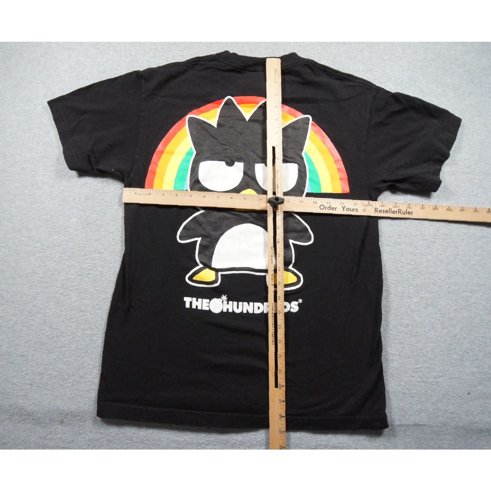 The Hundreds The Hundreds Shirt Mens Medium Black Sanrio Badtz Maru Skate Streetwear Adult Size US M / EU 48-50 / 2 - 6 Thumbnail