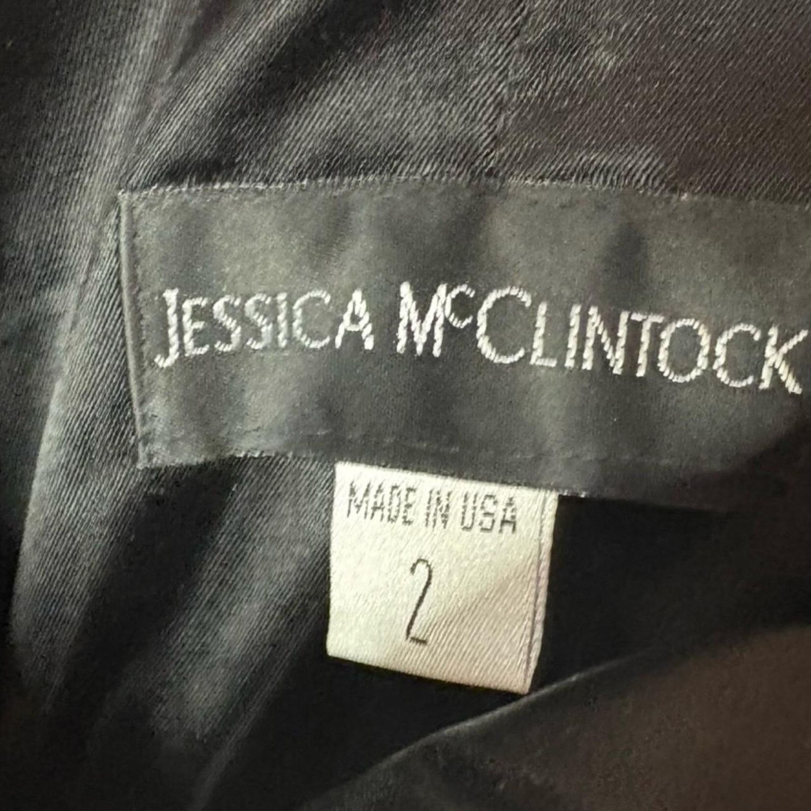Jessica McClintock Vintage prom dress 90s jessica mcclintock sz 2 usa black Size XS / US 0-2 / IT 36-38 - 4 Thumbnail