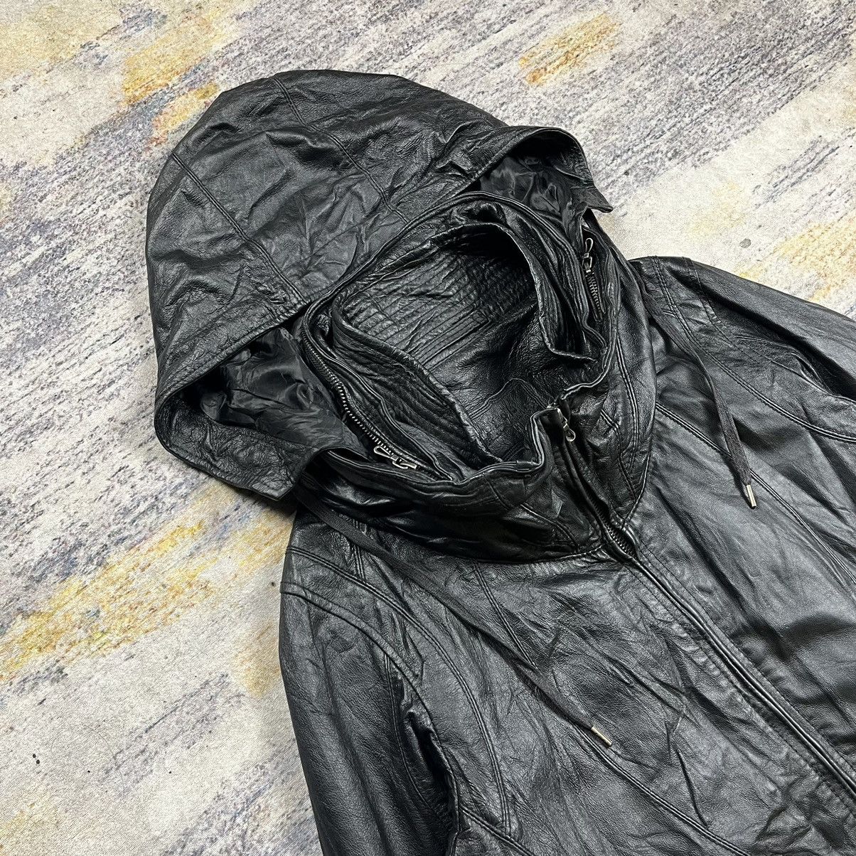 14th Addiction × Japanese Brand × Le Grande Bleu (L.G.B.) Goa Apocalypse gimmick bono leather jacket vkei style Size US L / EU 52-54 / 3 - 11 Thumbnail