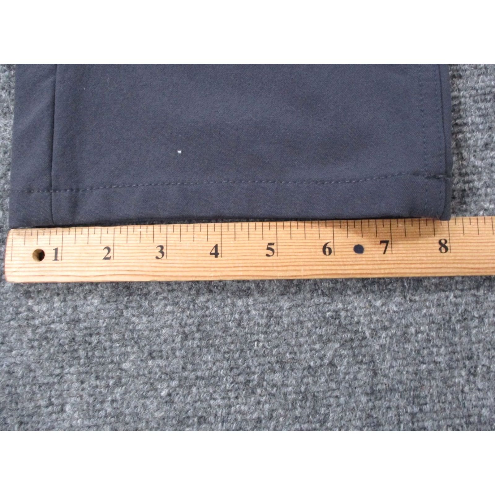 Vintage Western Rise Pants Mens 38 X 30 Gray Nylon Chino Stretch Golf Preppy Performance Pants Size US 38 / EU 54 - 5 Thumbnail