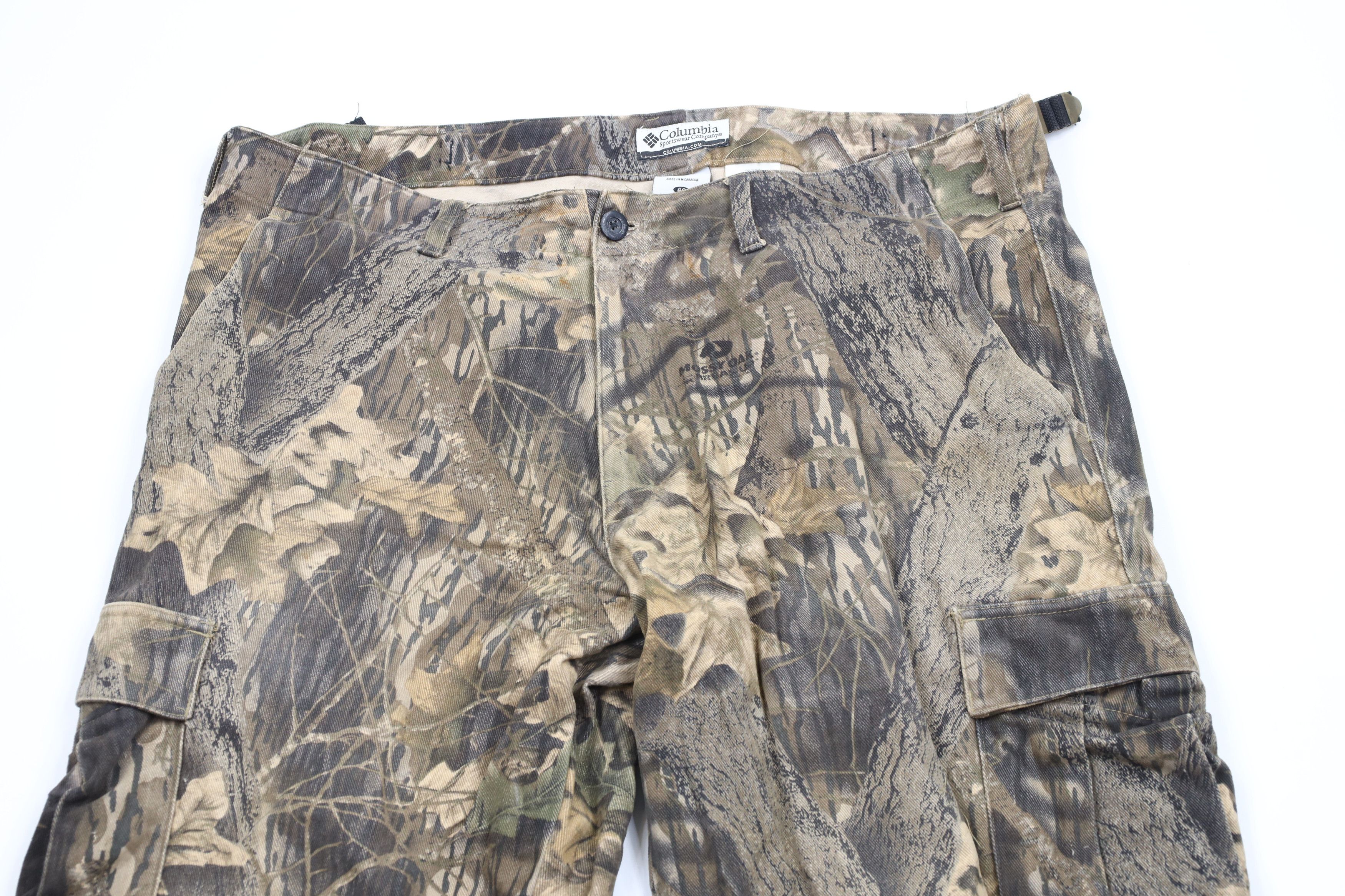 Columbia × Vintage Vintage 90s Columbia Camouflage Double Knee Wide Leg Pants Size US 40 / EU 56 - 2 Thumbnail