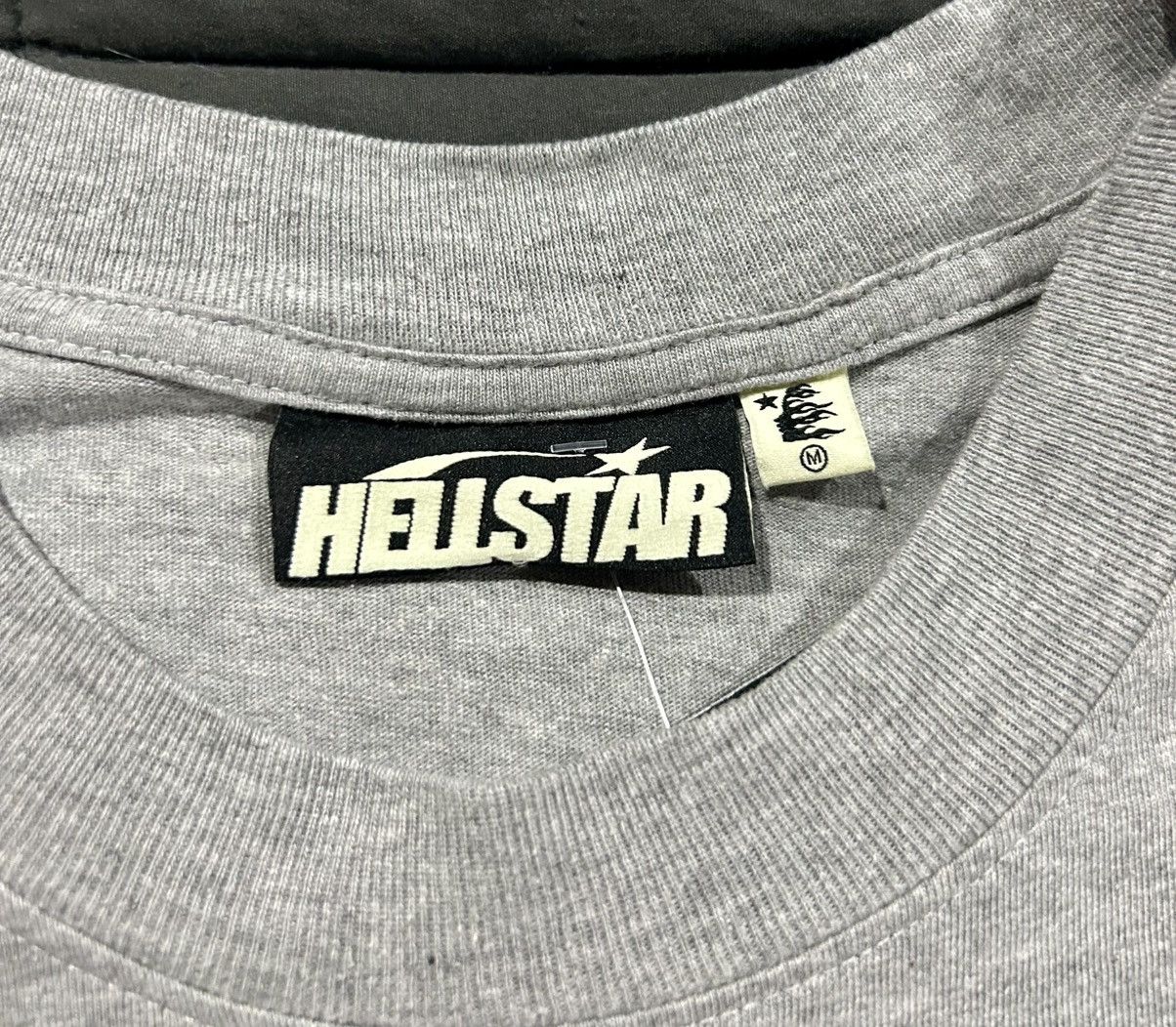 HELLSTAR Hellstar Studios Basic Logo T-Shirt “Heather Grey” size Med Size US M / EU 48-50 / 2 - 6 Thumbnail