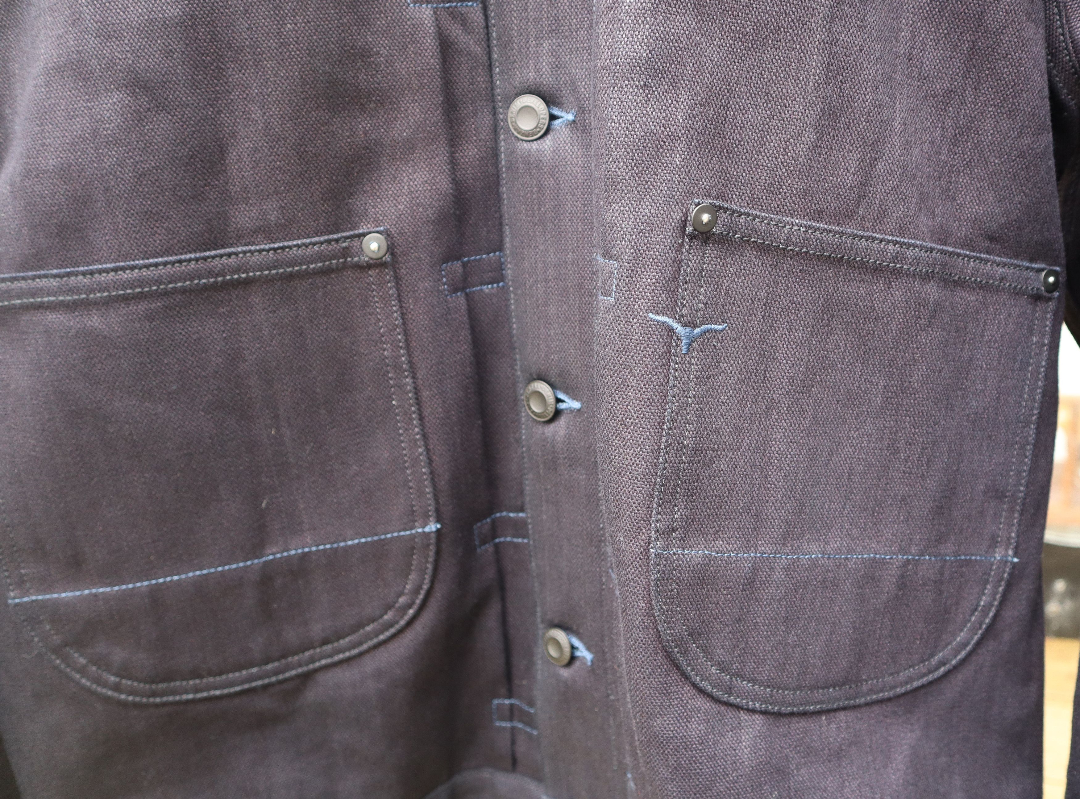 Benzak Denim Developers BDJ 01 Indigo over black pleated type 2 Size US XL / EU 56 / 4 - 1 Thumbnail
