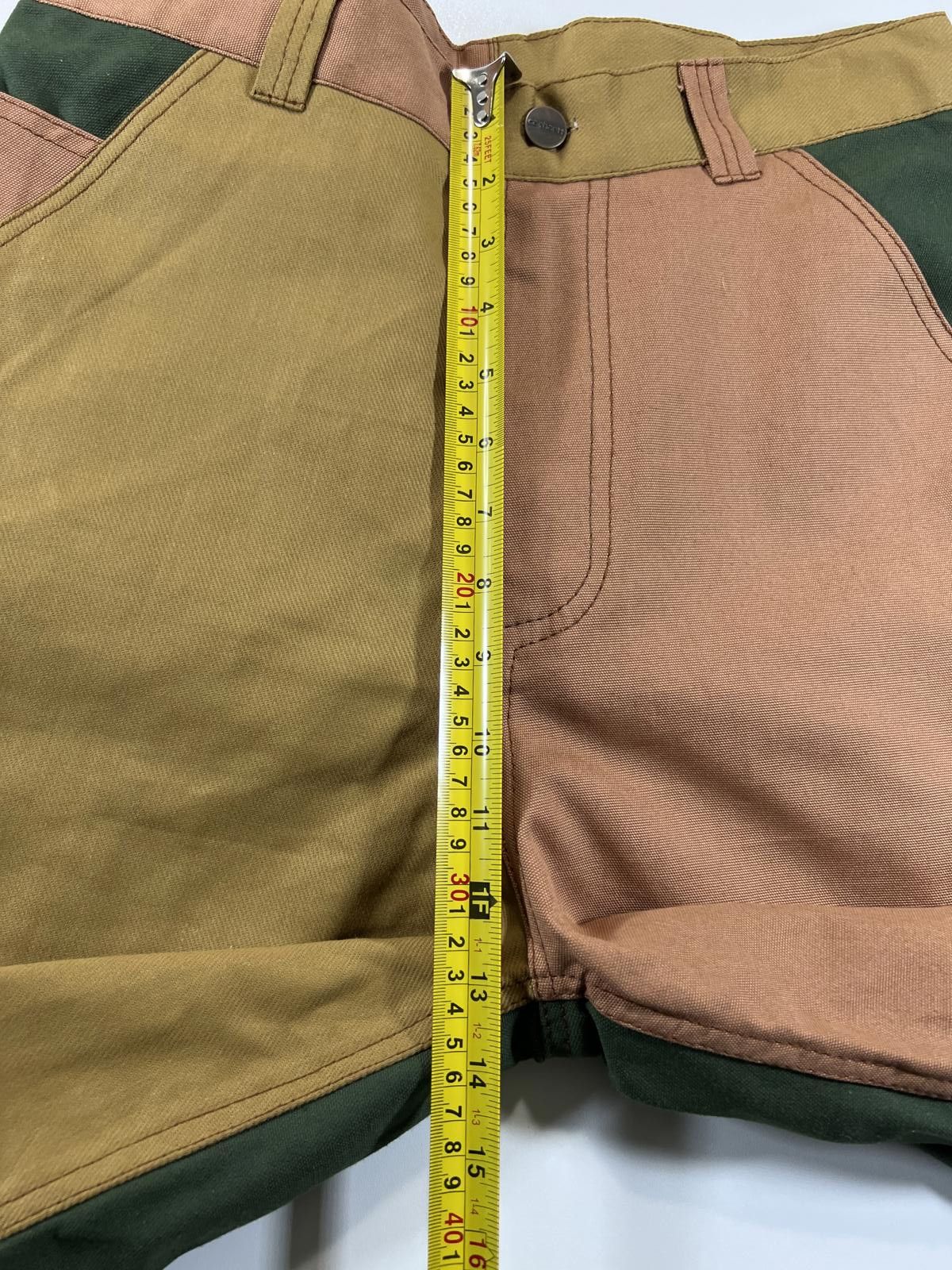 Unknown London Carhartt Custom Men's Colorblock Shorts Multicolor Panel 32 Size US 32 / EU 48 - 6 Thumbnail