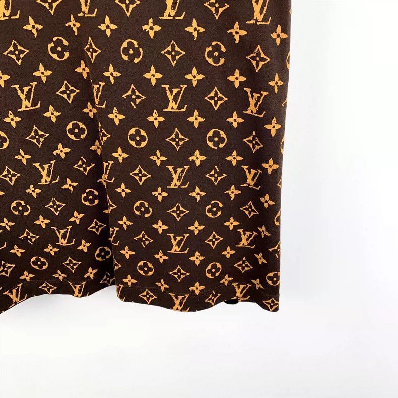 Louis Vuitton Louis Vuitton ColorBlocked Logo Cotton T-2506 Size US XL / EU 56 / 4 - 4 Thumbnail