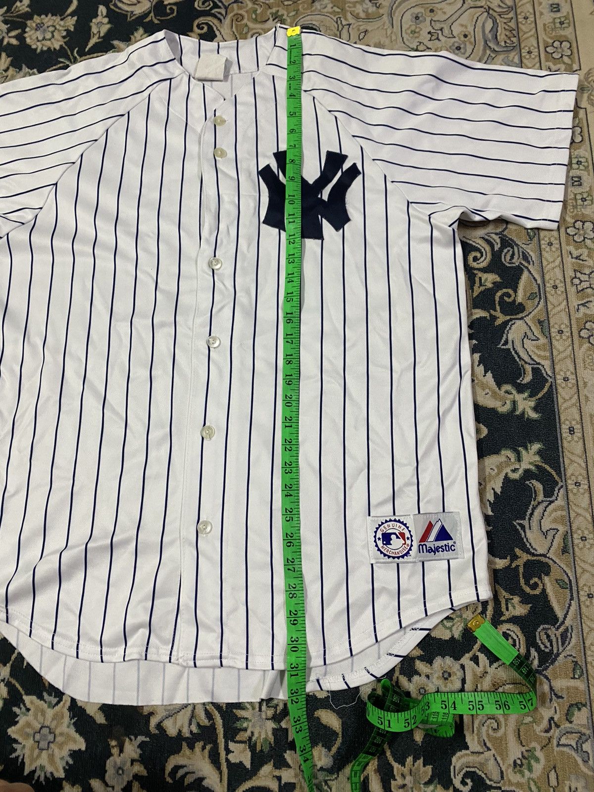 Majestic Vintage Majestic New York Yankees Pullover Jersey Size US L / EU 52-54 / 3 - 15 Thumbnail