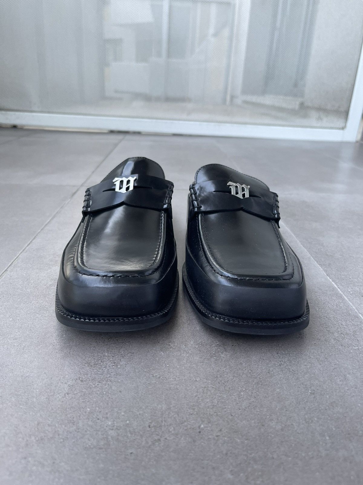Misbhv !DS! SS23 Misbhv Brutalist Slip On Black Loafers Size US 11 / EU 44 - 6 Thumbnail