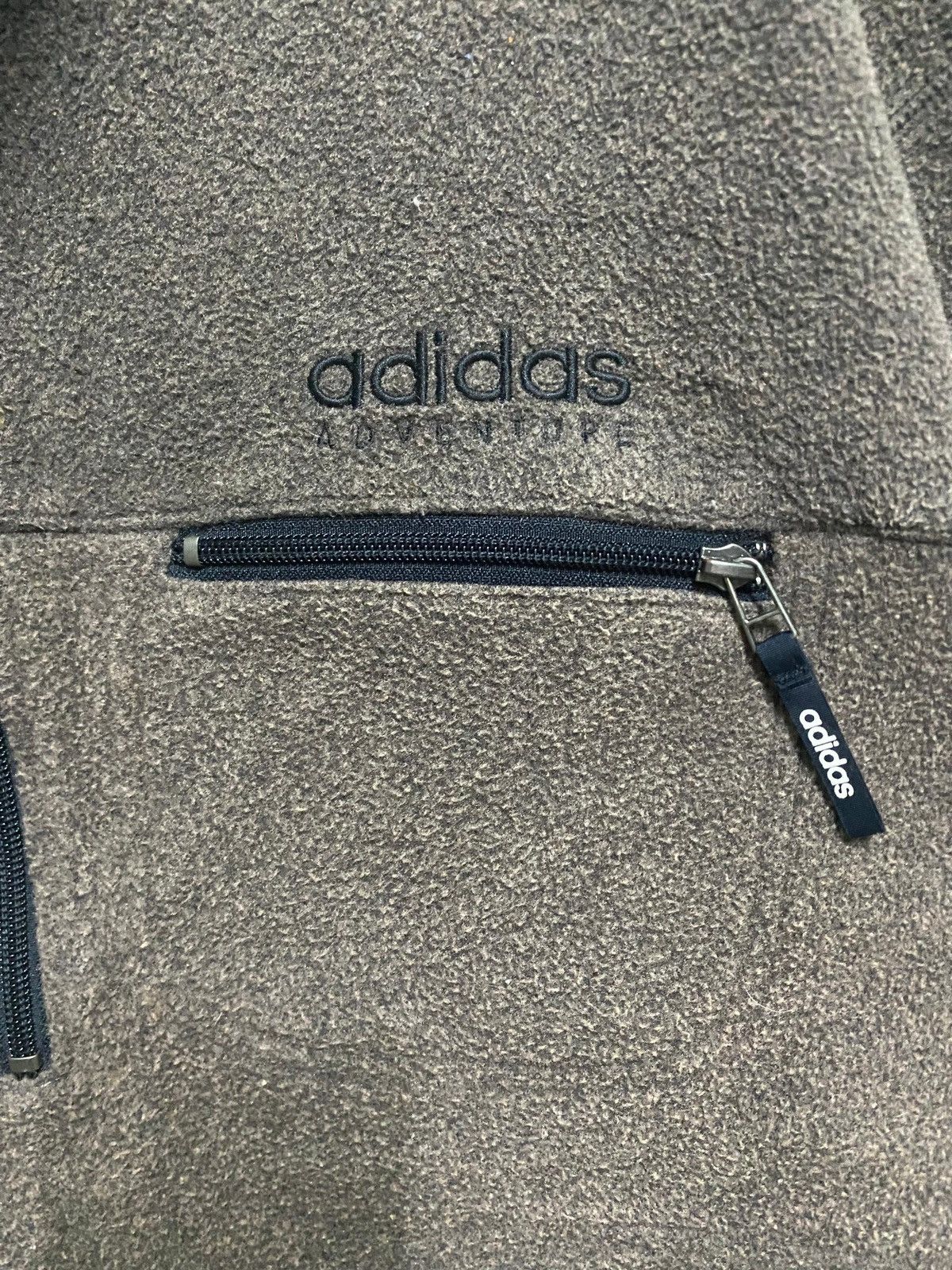 Adidas Vintage 90s Adidas Adventure Half Zip Fleece Size US L / EU 52-54 / 3 - 5 Thumbnail