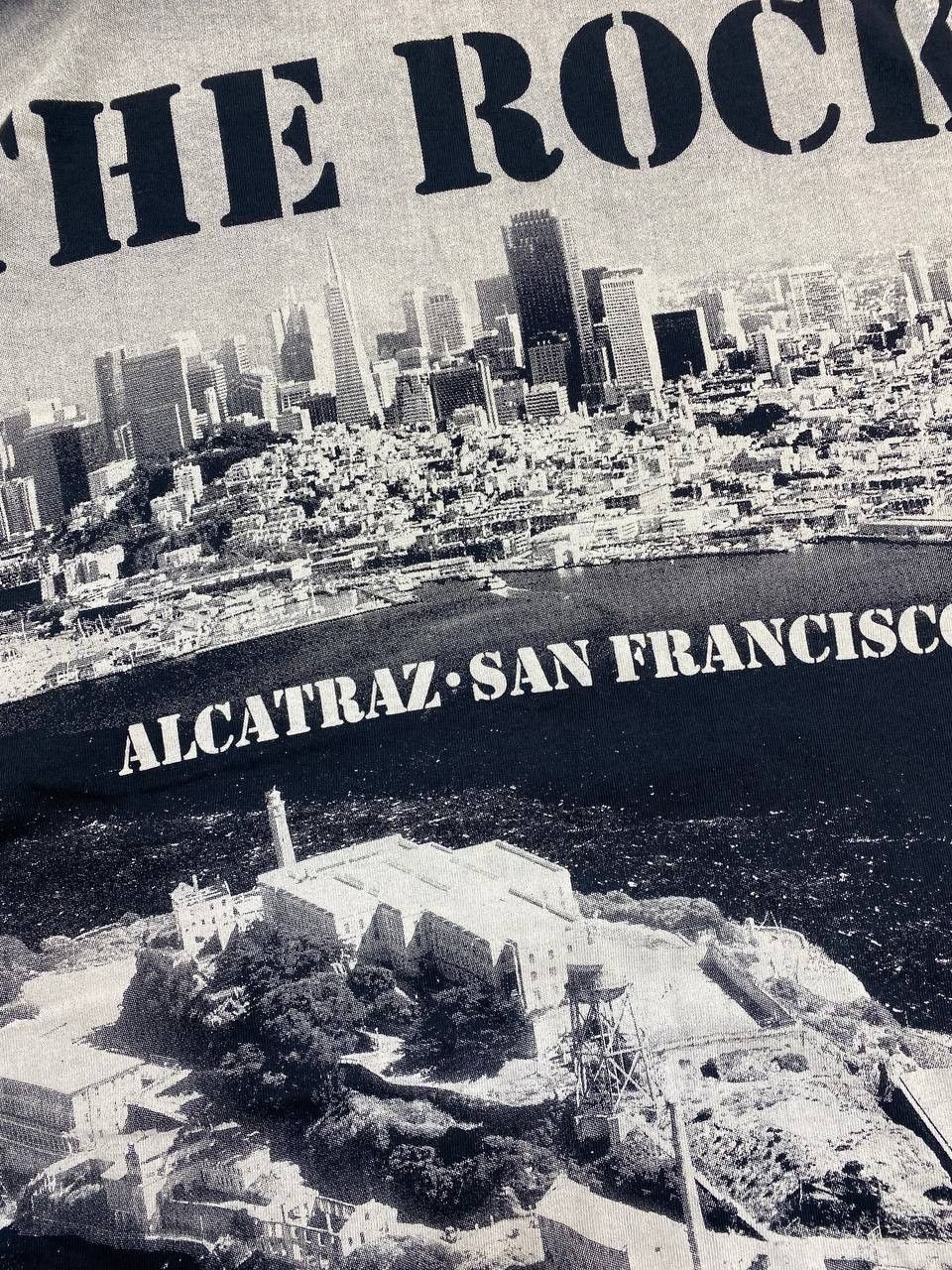 Vintage Vintage The Rock Alcatraz San Francisco Movie Promo T-Shirt Size US M / EU 48-50 / 2 - 7 Thumbnail